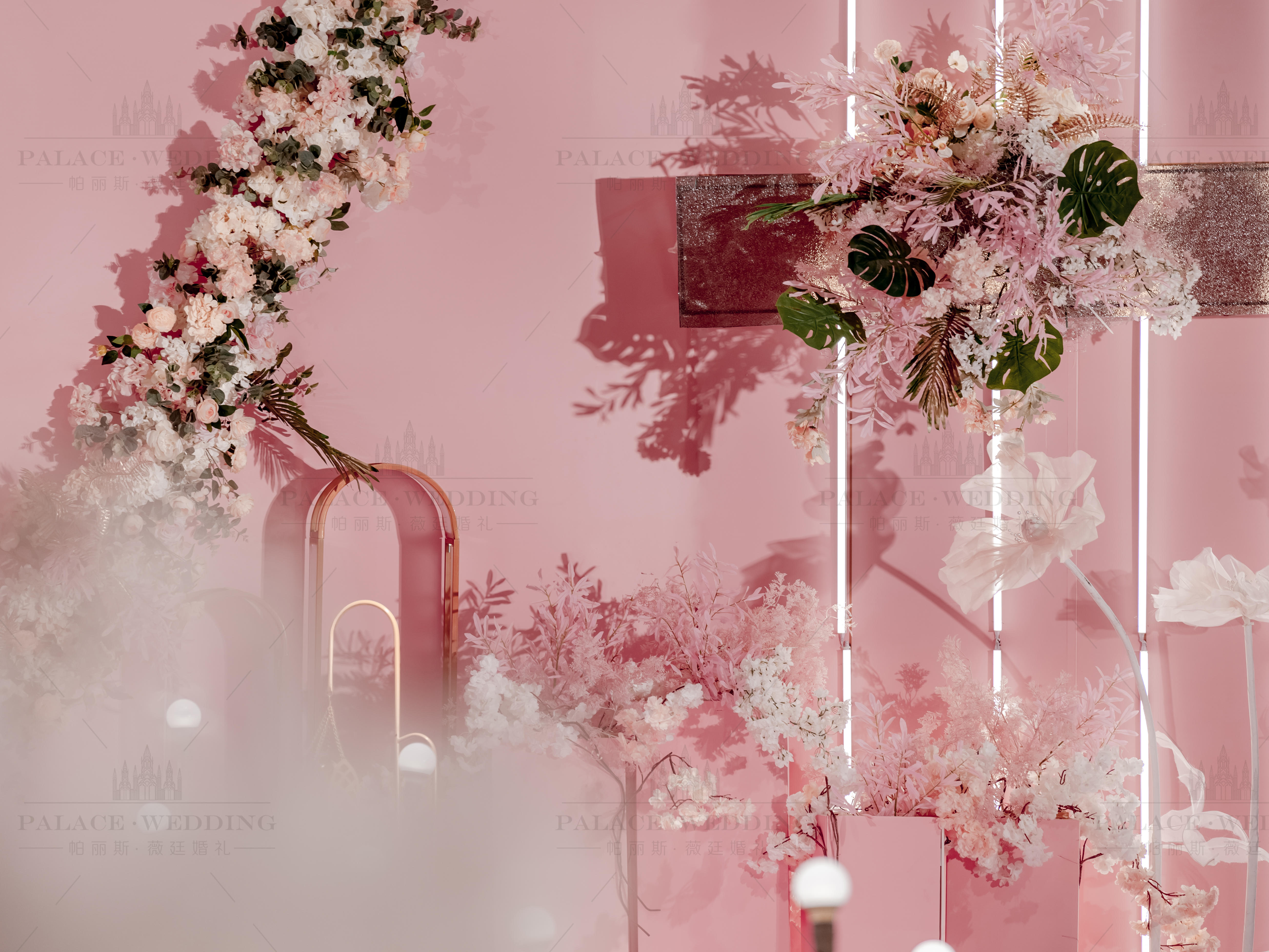 【限时6.8折】橡皮粉色主题婚礼定制