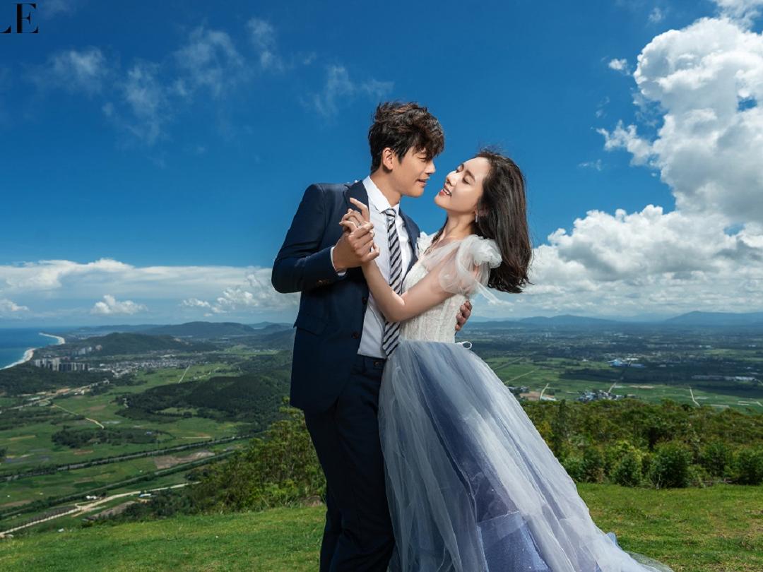 超值 | 花漾系列婚纱礼服四件套+资深造型师1天