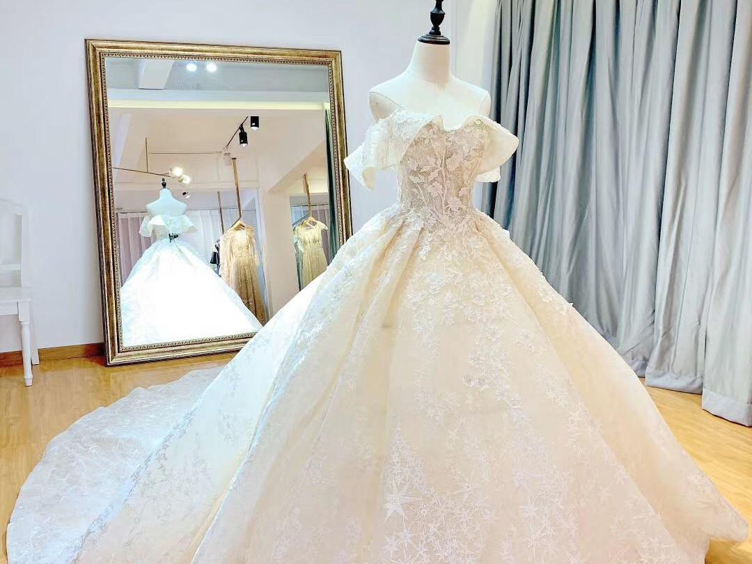 新娘婚纱礼服中式手工裙褂三件套