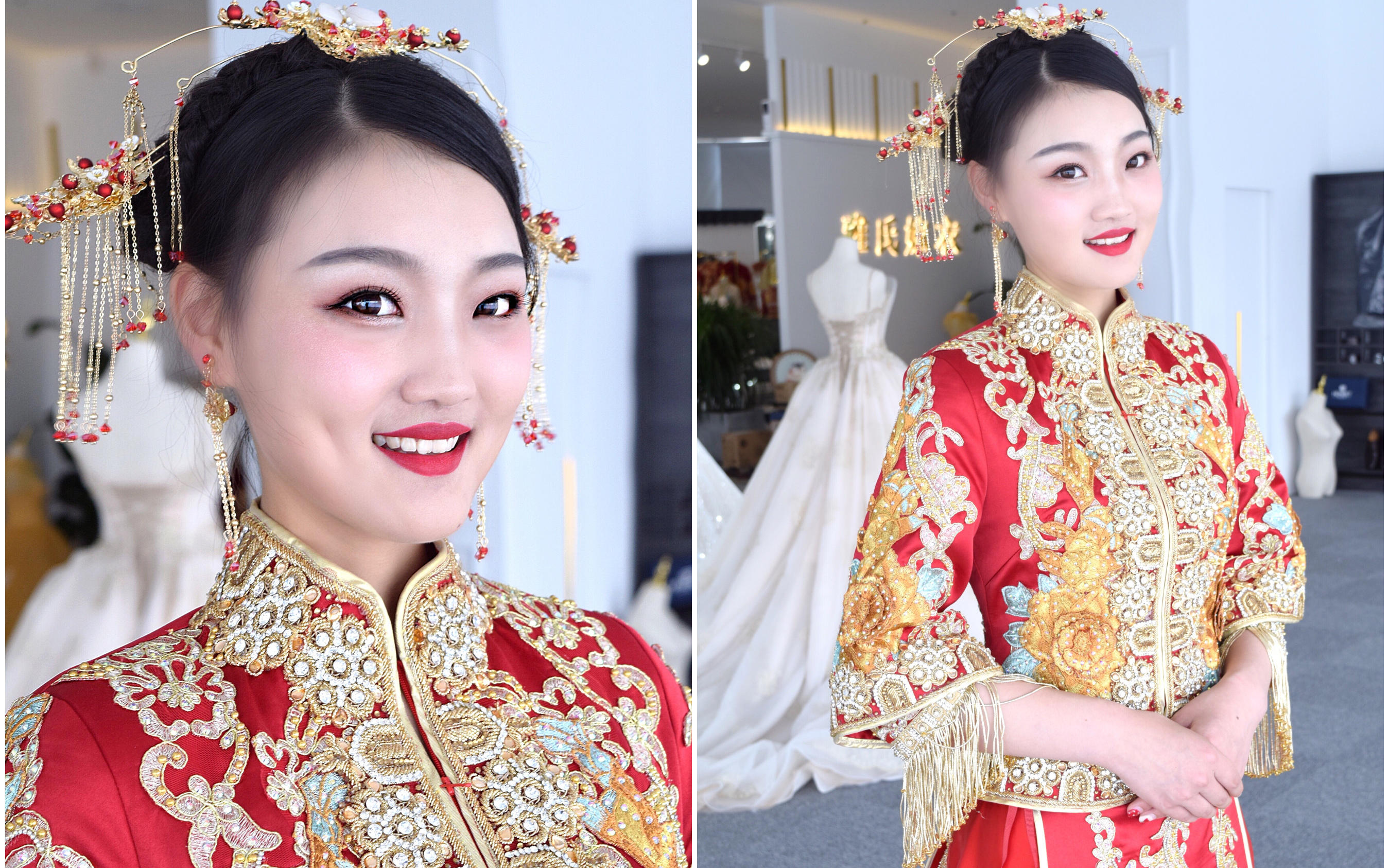 雅氏嫁衣 新款中西结合印度丝马来褂！