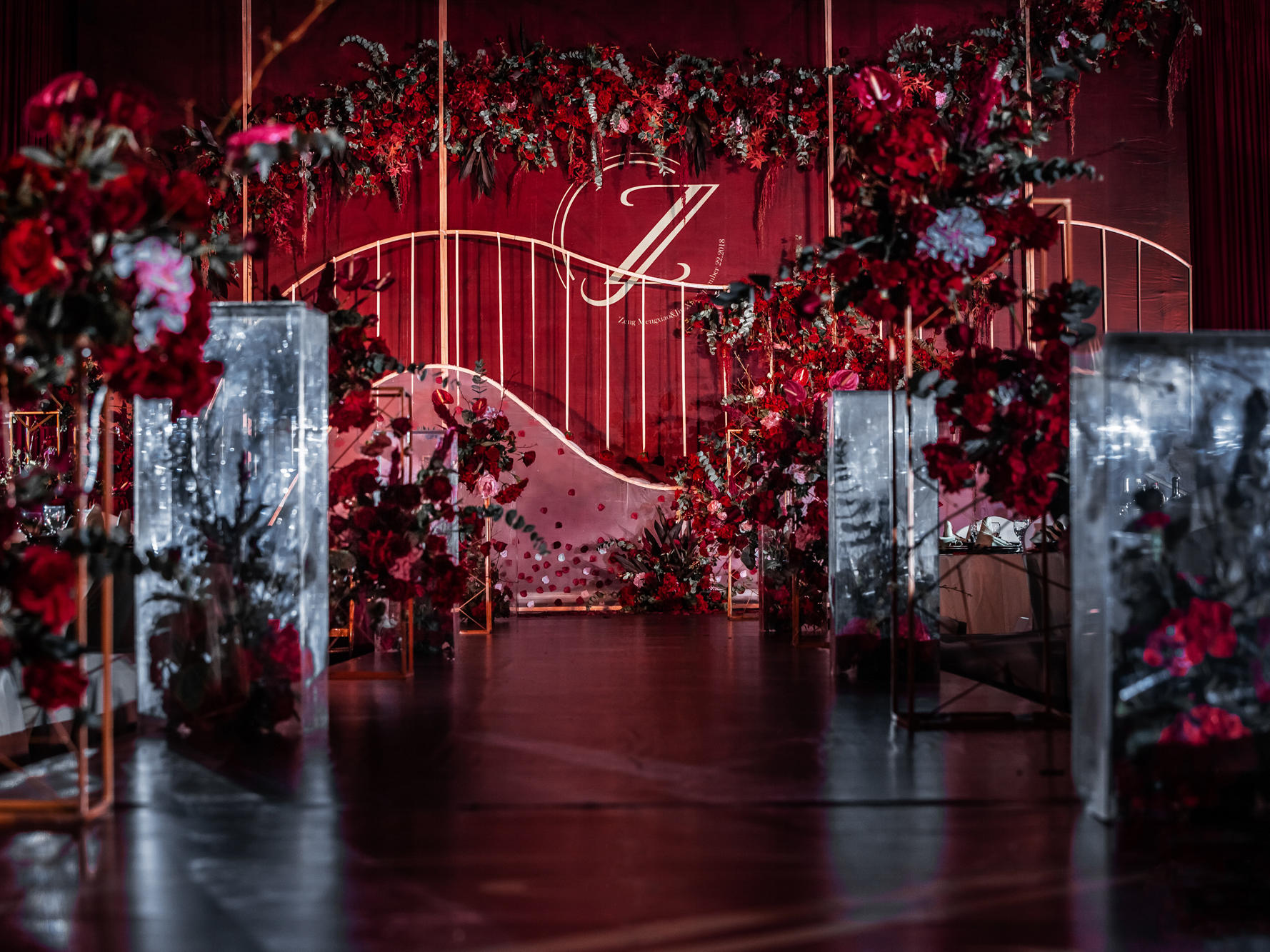 【安格婚礼】大气红金色婚礼-