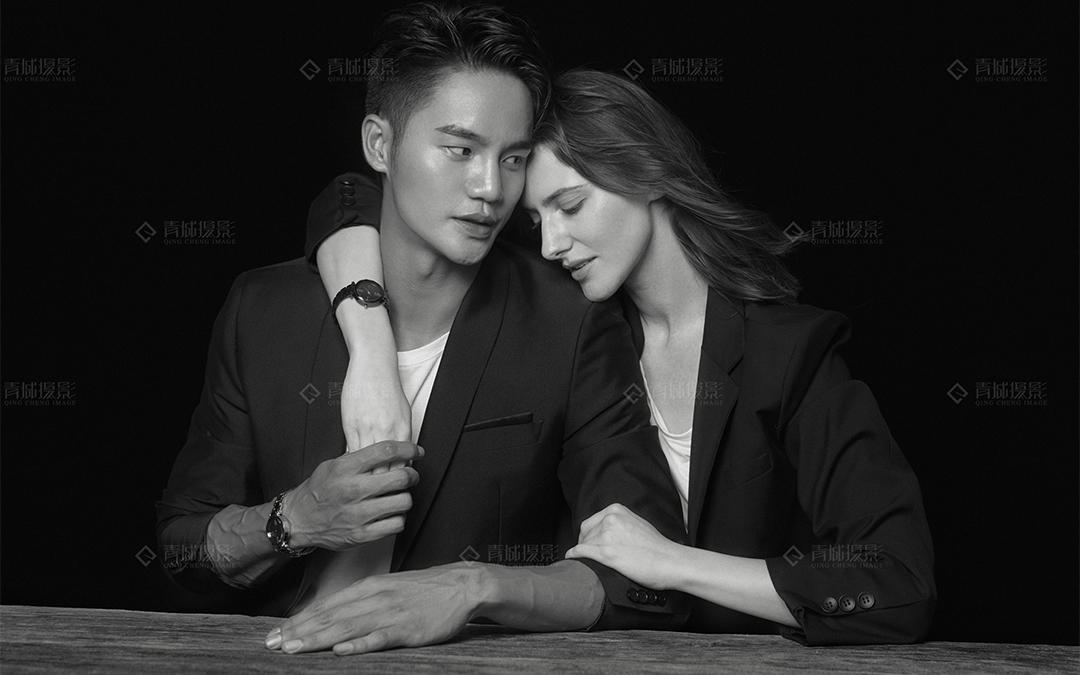 「高定肖像婚纱」+底片全送+样片团队+送婚纱