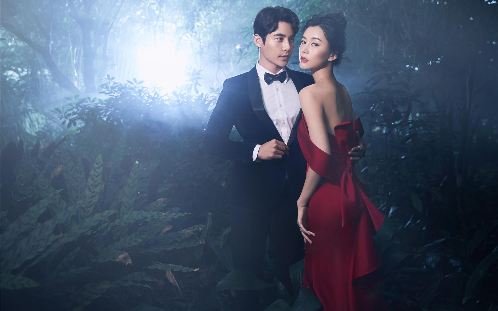 花禾总监团队B套餐全天一对一自由跟拍个性定制婚照