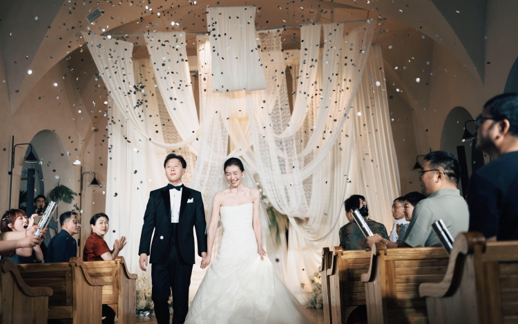 云墨嘉禮策劃｜小眾布幔布景婚禮