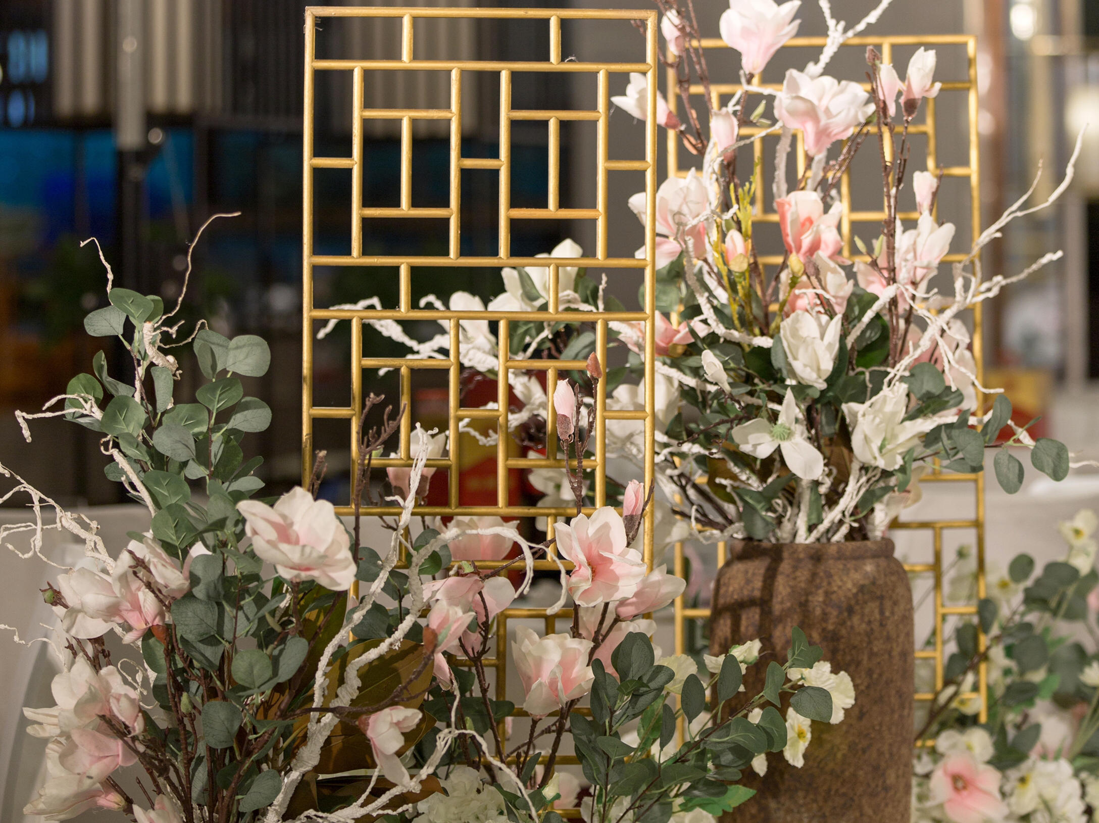 现代简约中式香槟色婚礼“秘密花园”