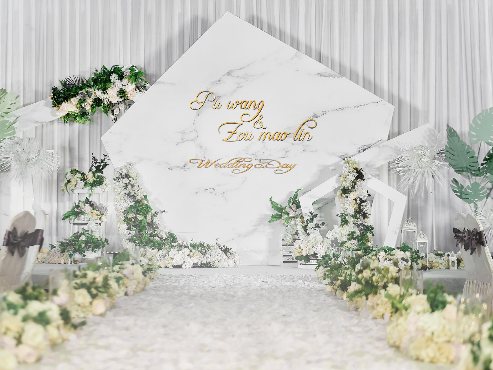 【SOPHIA】人气套餐&灰白色简洁婚礼