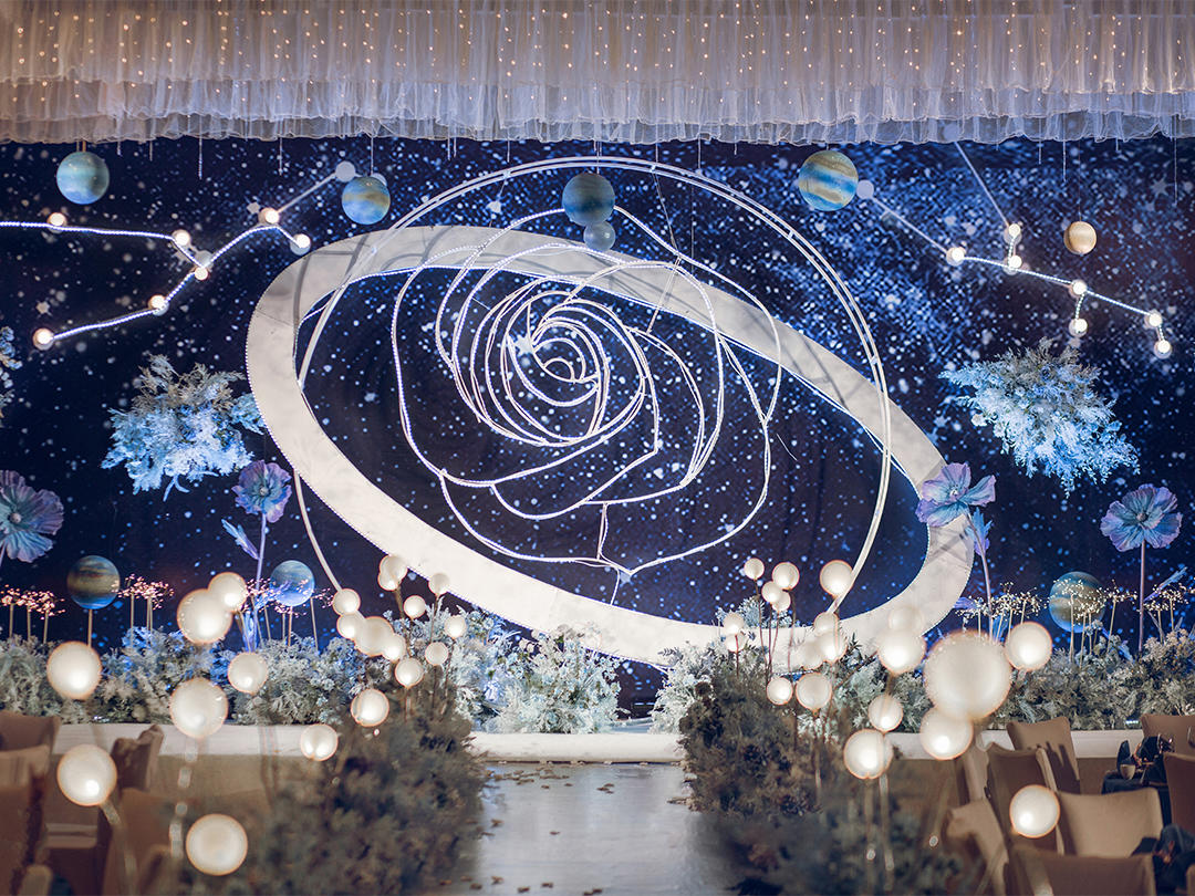 【澹台湖酒店】【星空与玫瑰】主题定制婚礼