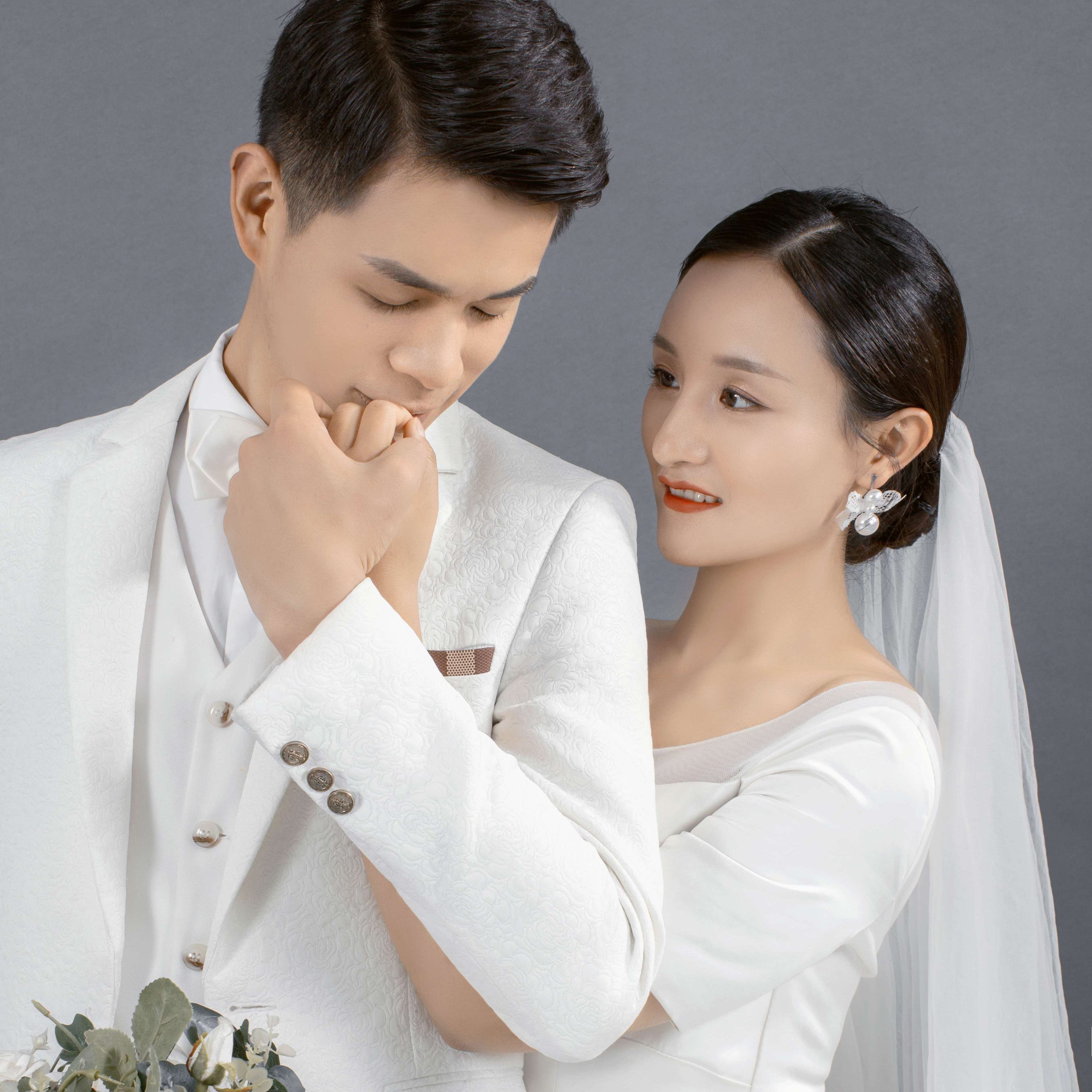 韩式极简婚纱照