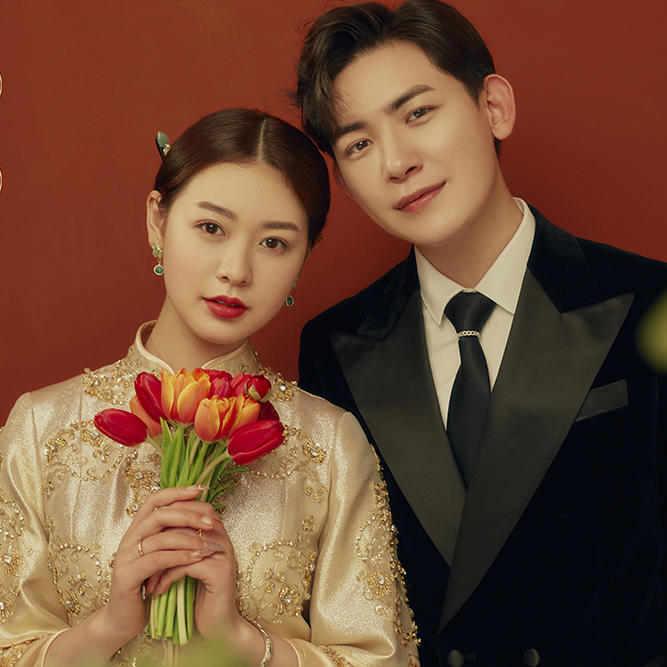 【当季必拍】太美了中式囍嫁婚纱照