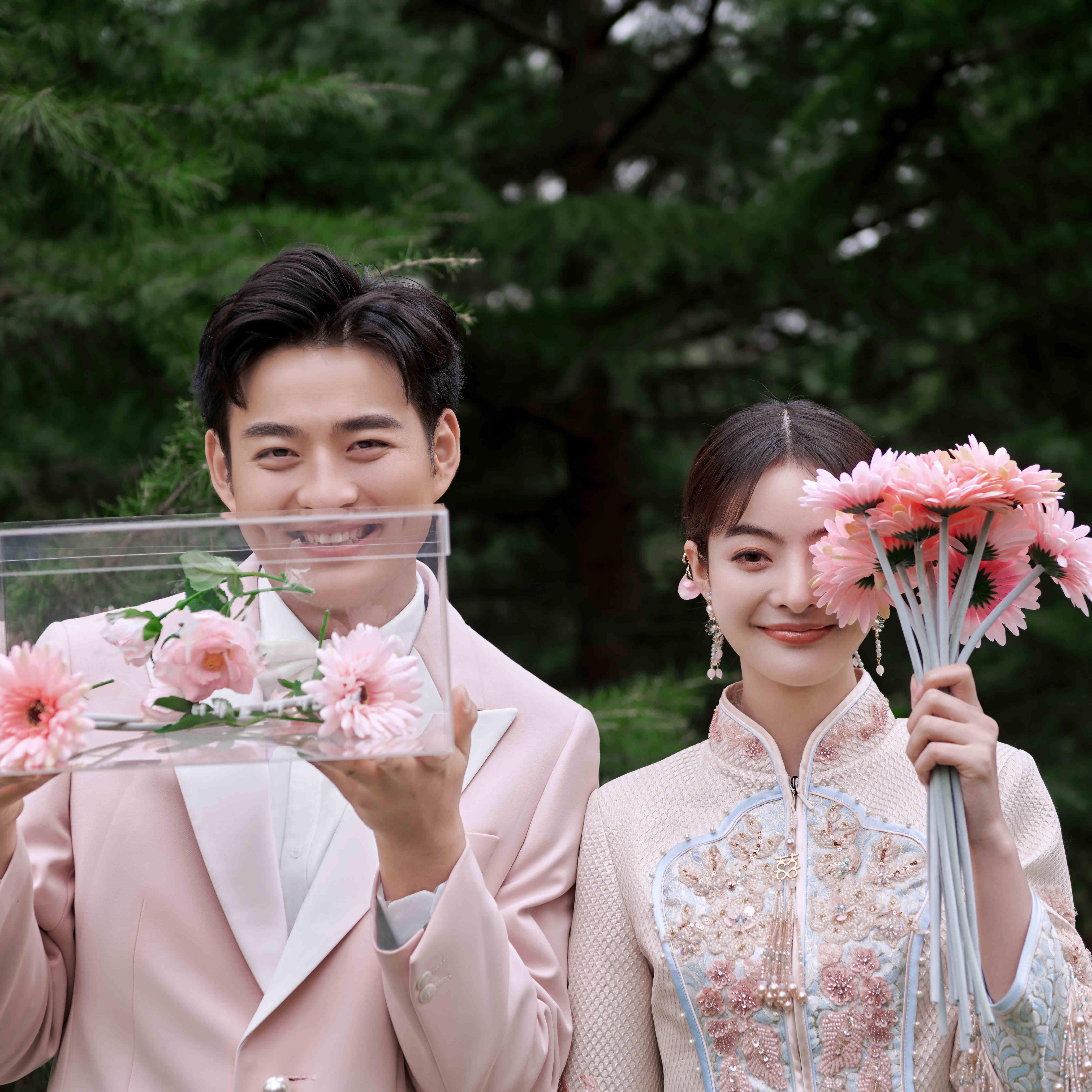 户外锦锈民国中式风格婚纱照