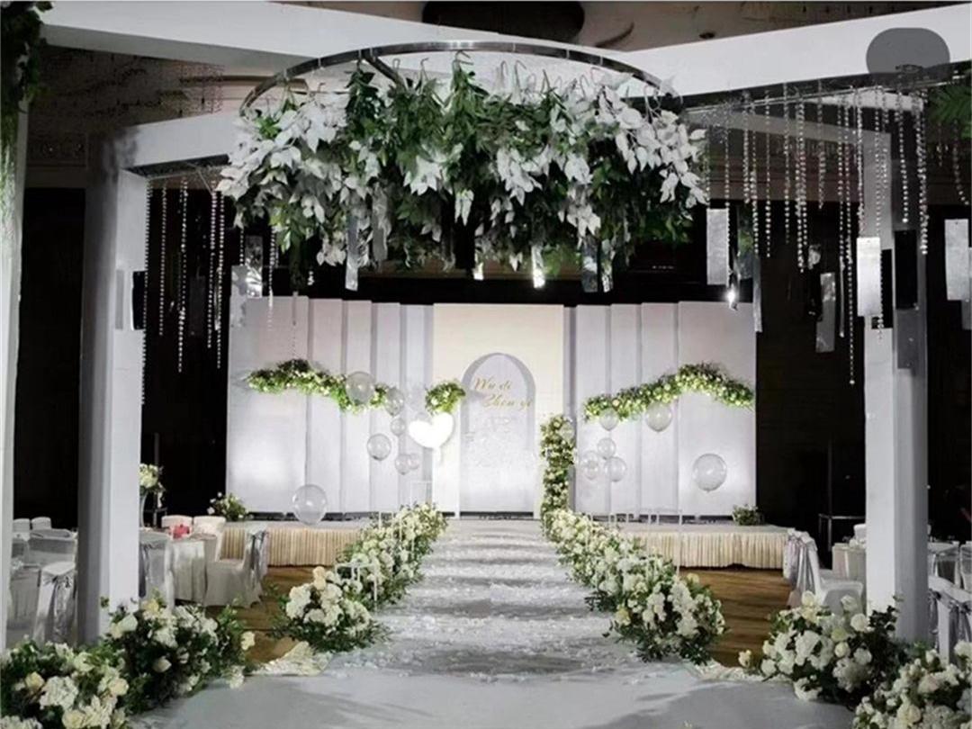  原野婚礼 真实婚礼 绿色小清新