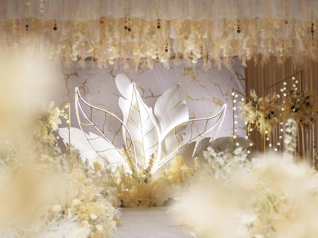 花田唯汀-香槟色梦幻唯美婚礼