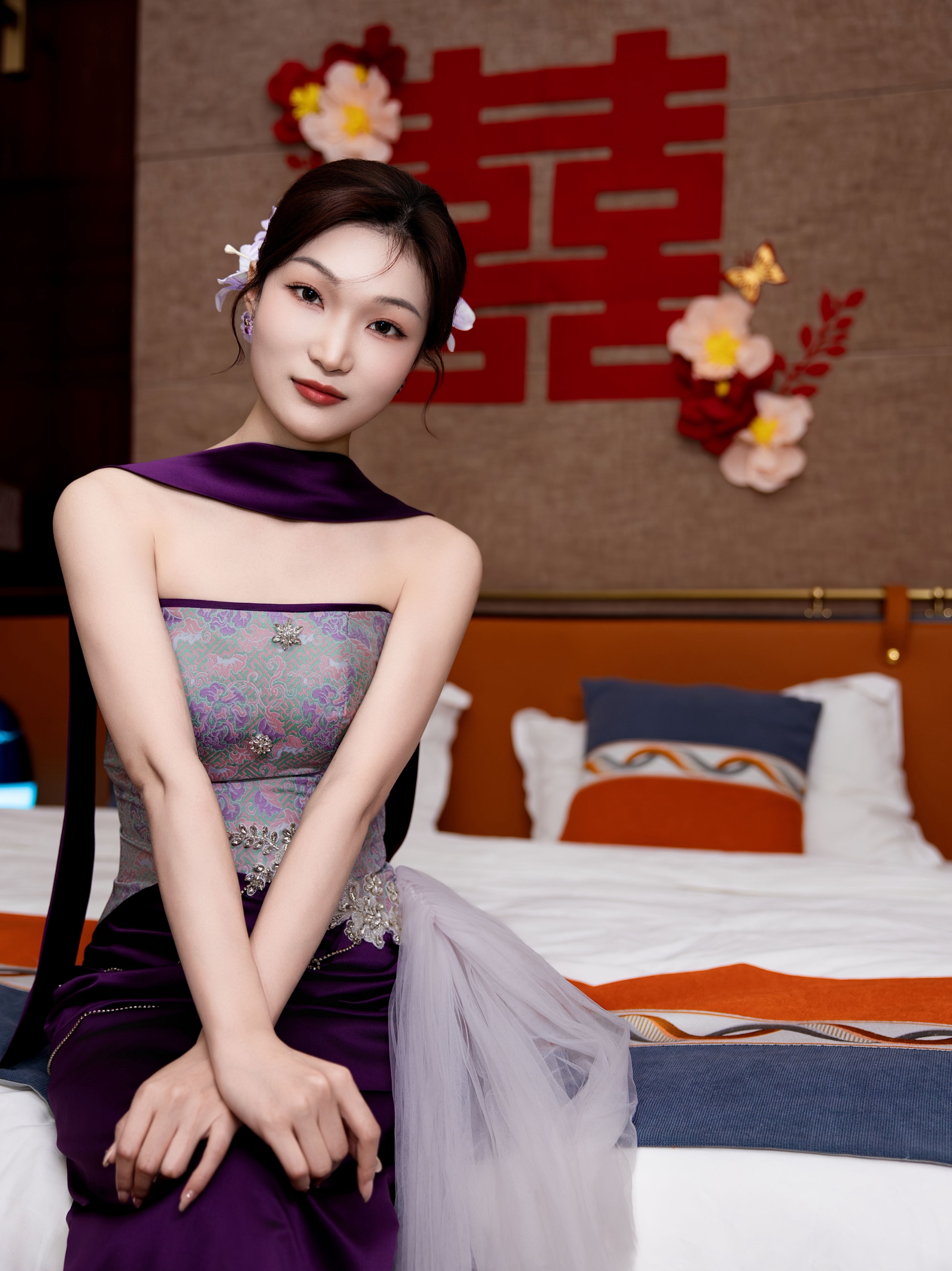 💜妹妹说紫色很有韵味💜