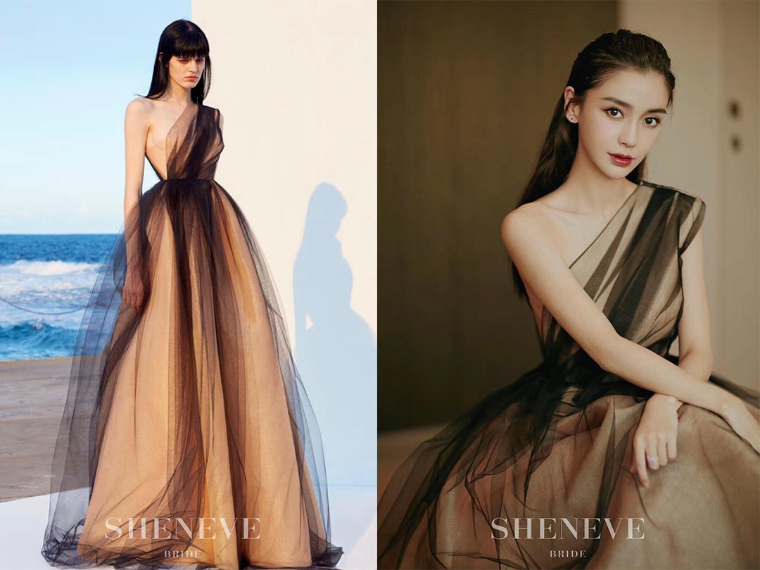 AngelaBaby in AlexPerry