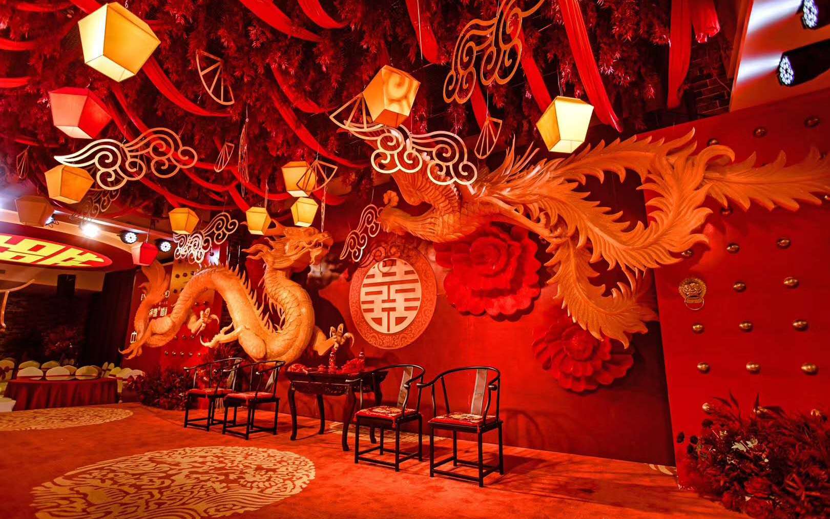 潜山市七仙女国际大酒店中国风厅