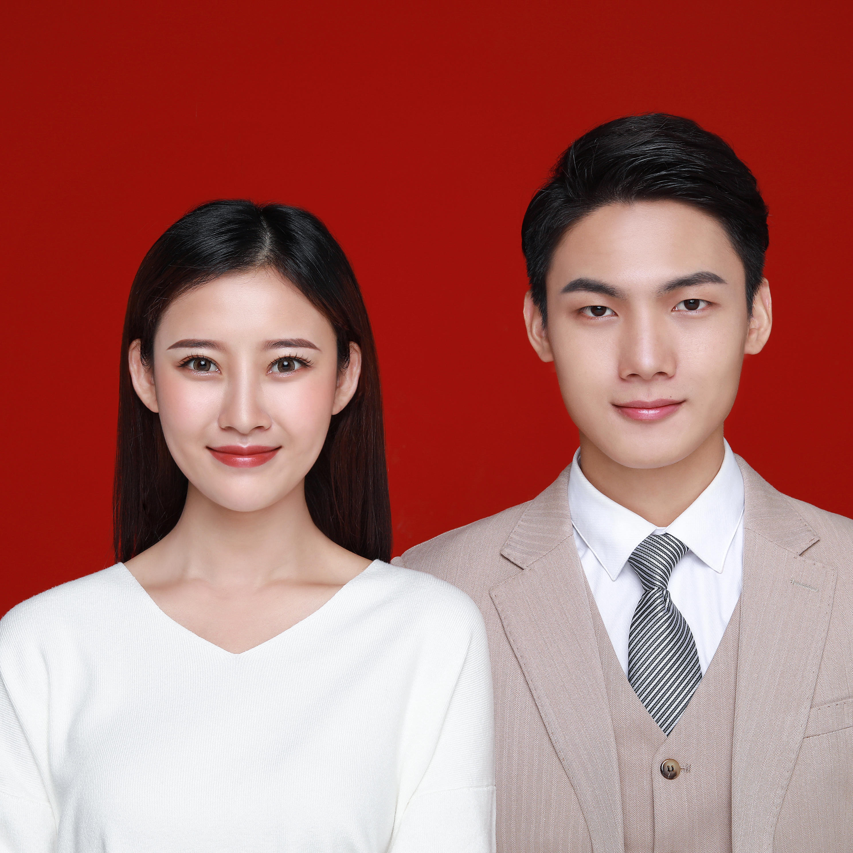 【明星同款】结婚登记照