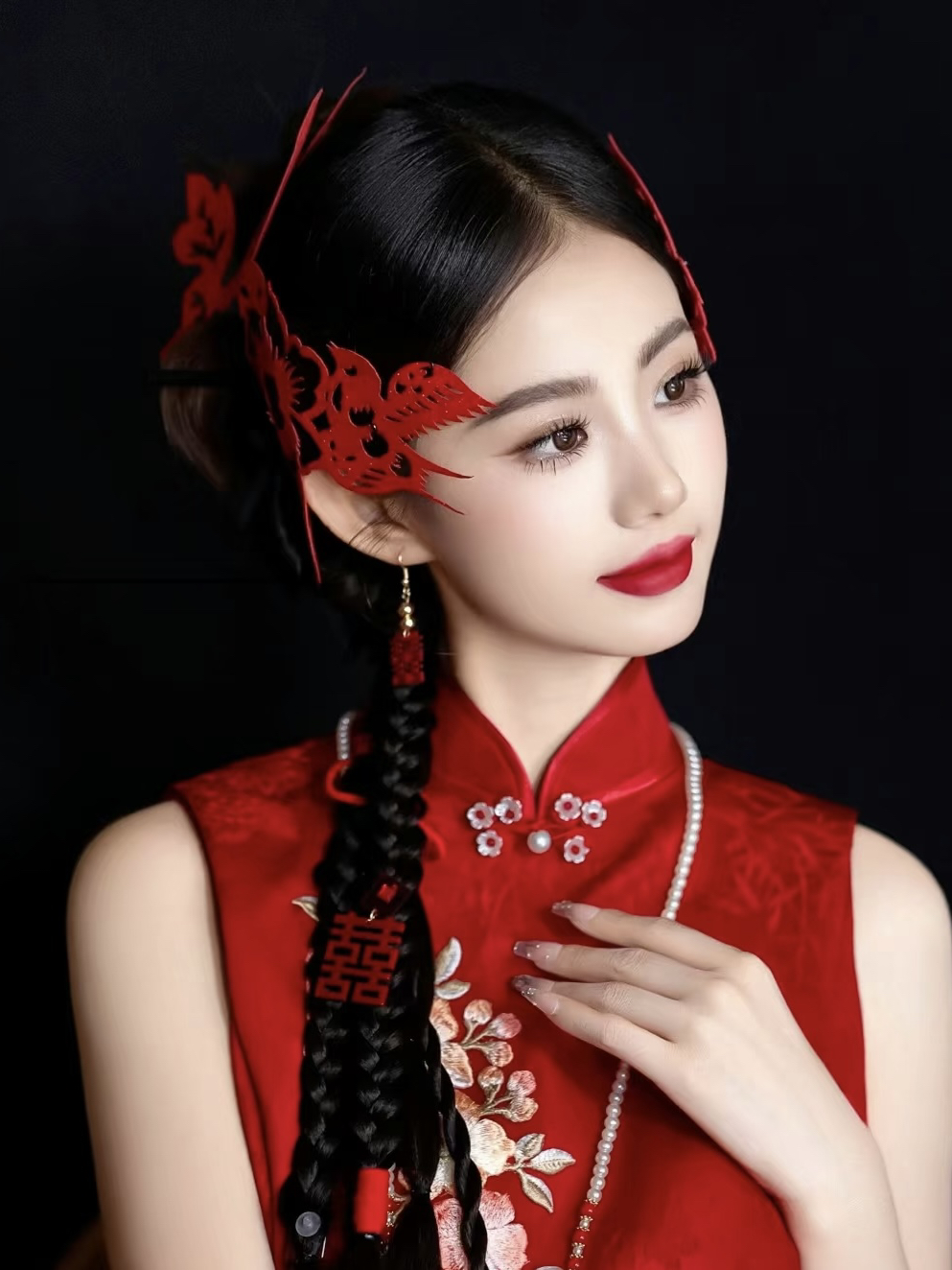 中式美學新娘妝