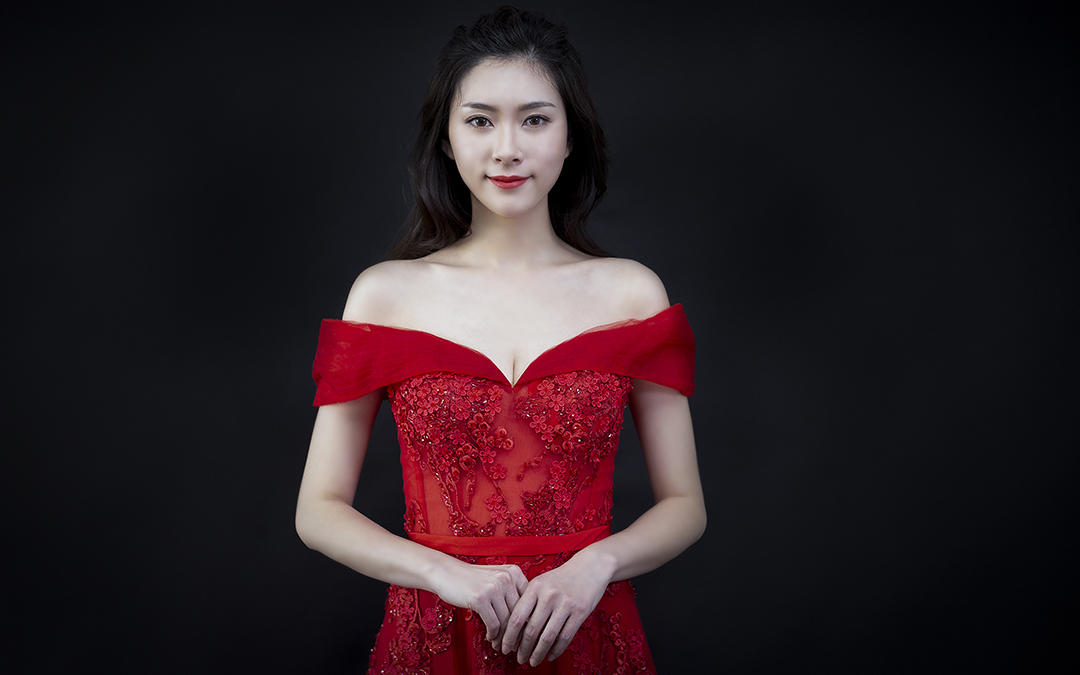 礼服量身定制红色复古敬酒服