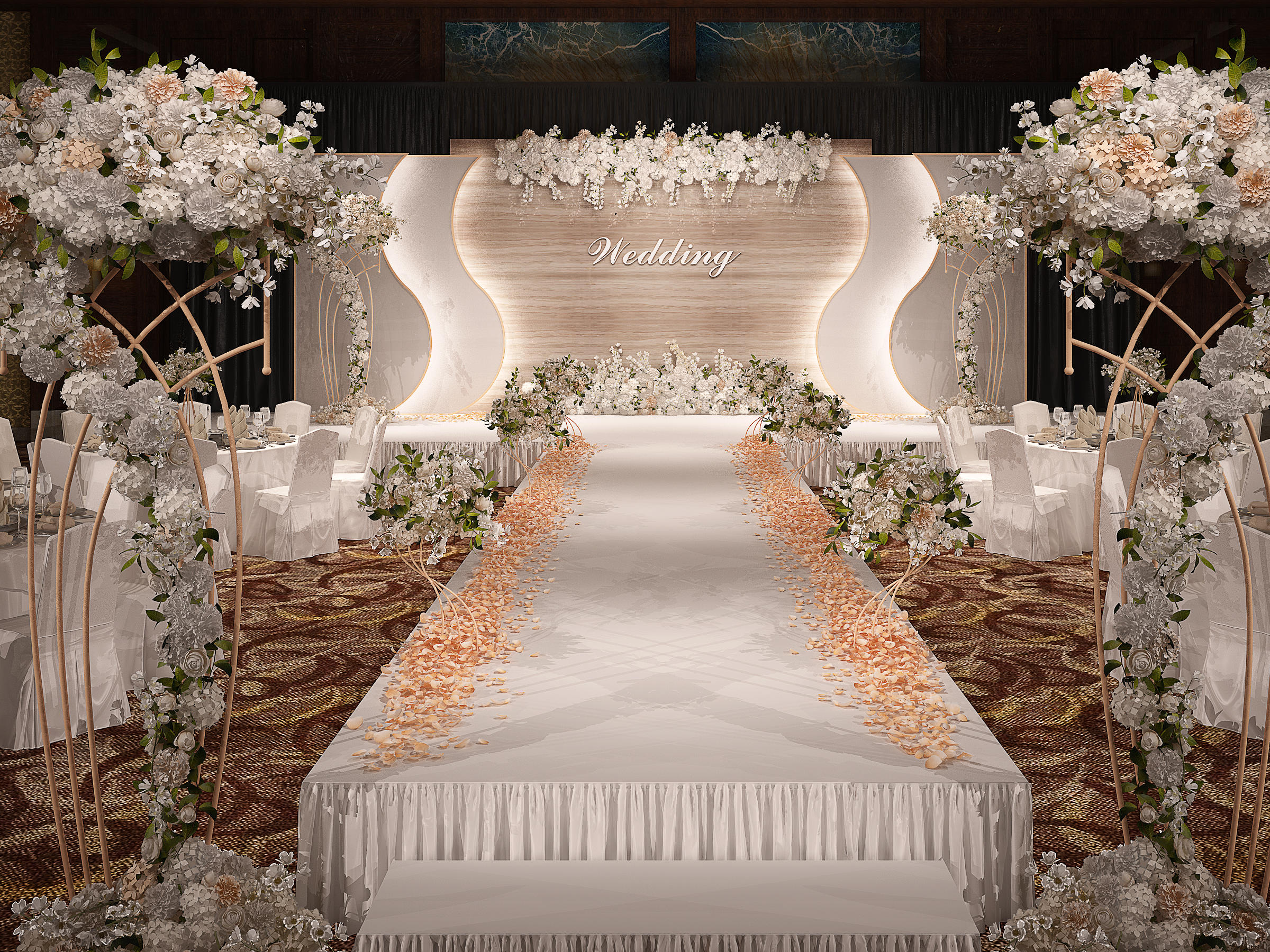 【石家庄sunny喜铺】奢华明星尊贵套系