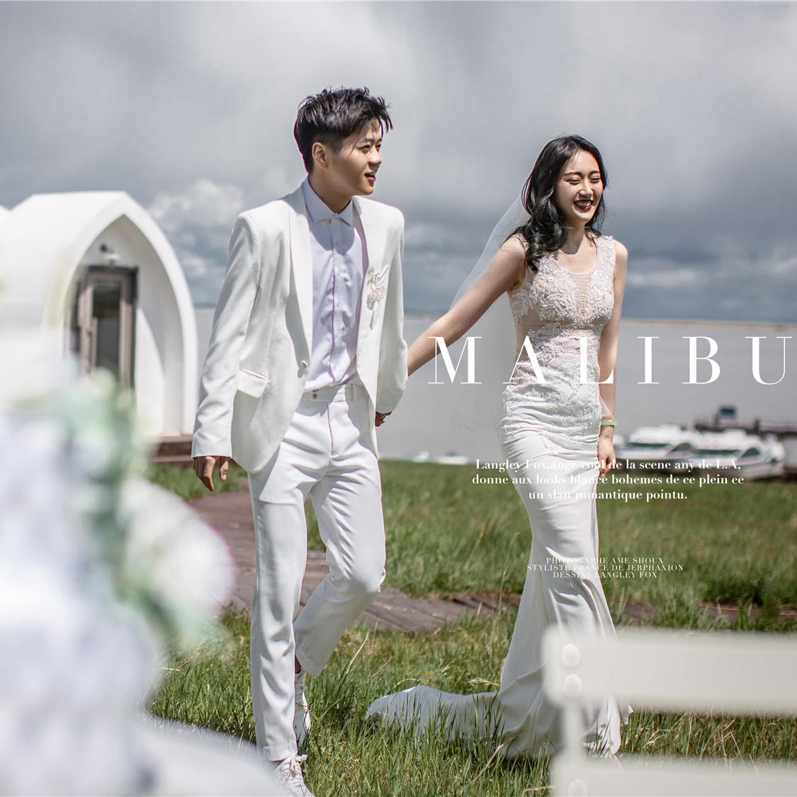 時尚創(chuàng)意婚紗照｜梵古油畫套件--新新娘克洛伊美學