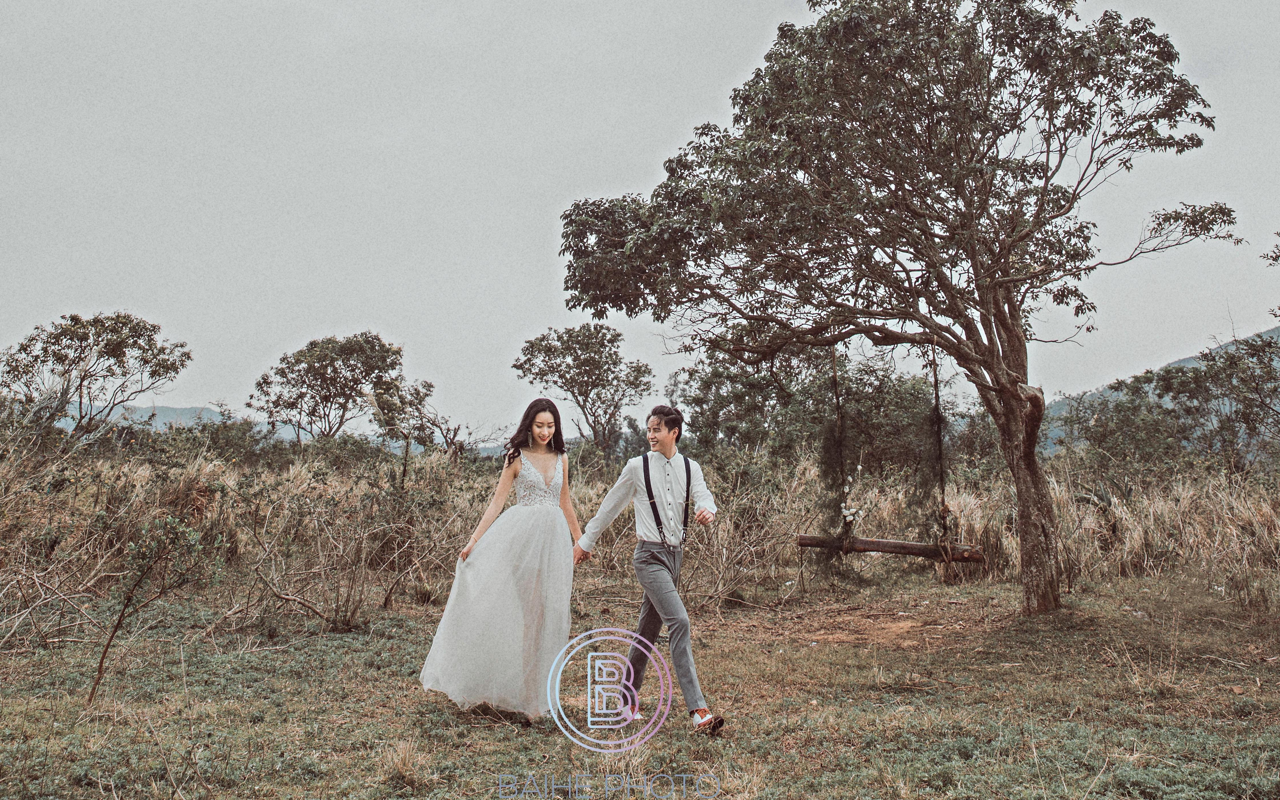 【春季爆款】浪漫花海婚纱照