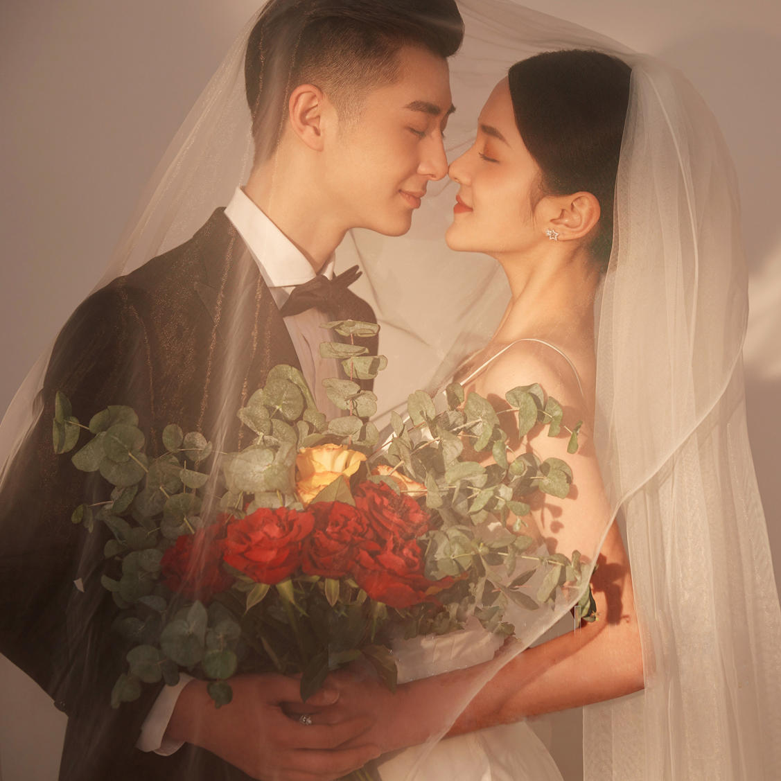 【韩式光影】内外景双拍+风格通选+婚嫁礼包+精修