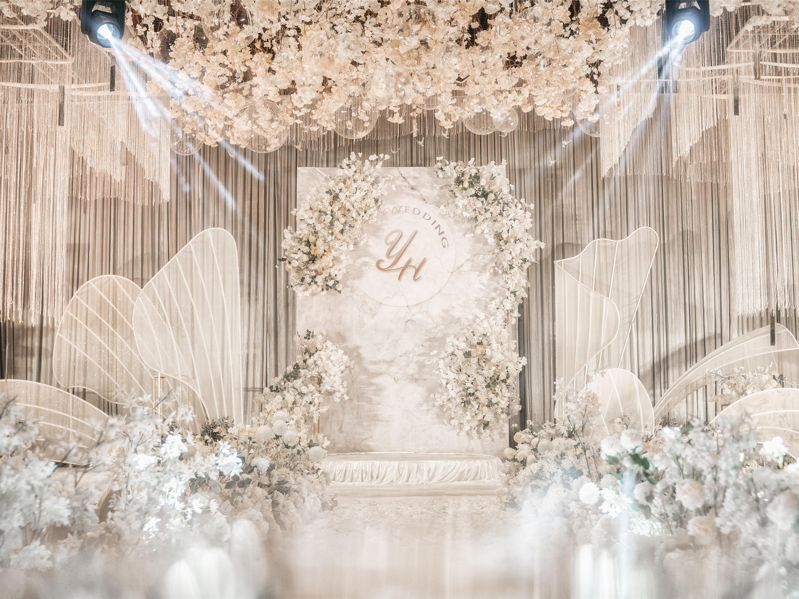 【拉菲婚礼】——香槟色高级感婚礼超值打包套餐