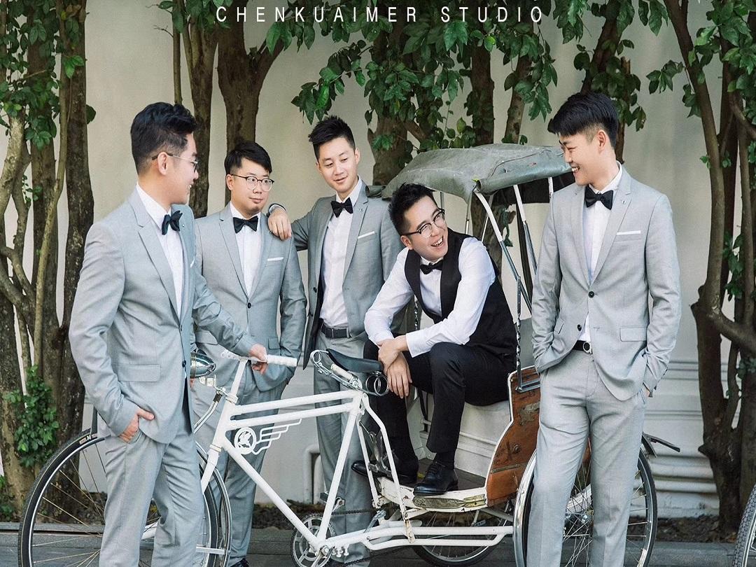 完美新娘嫁衣馆---伴郎9件套