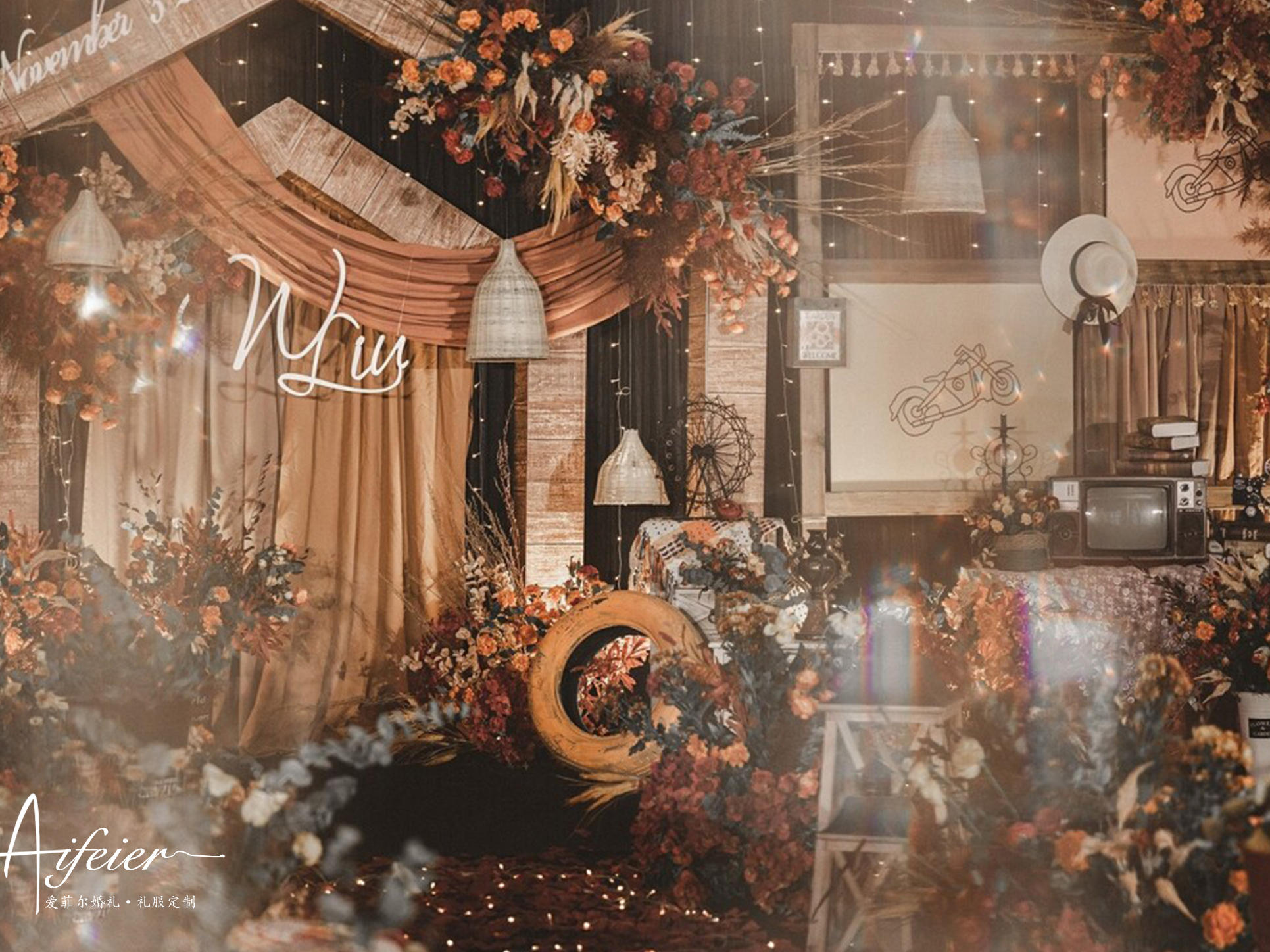 『纯高端定制婚礼』田园复古#浪漫奢华