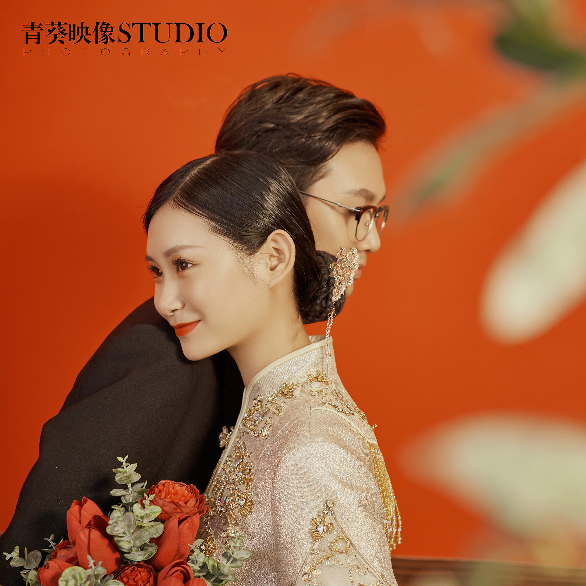 杨先生+梁小姐/中式高级感婚纱照分享