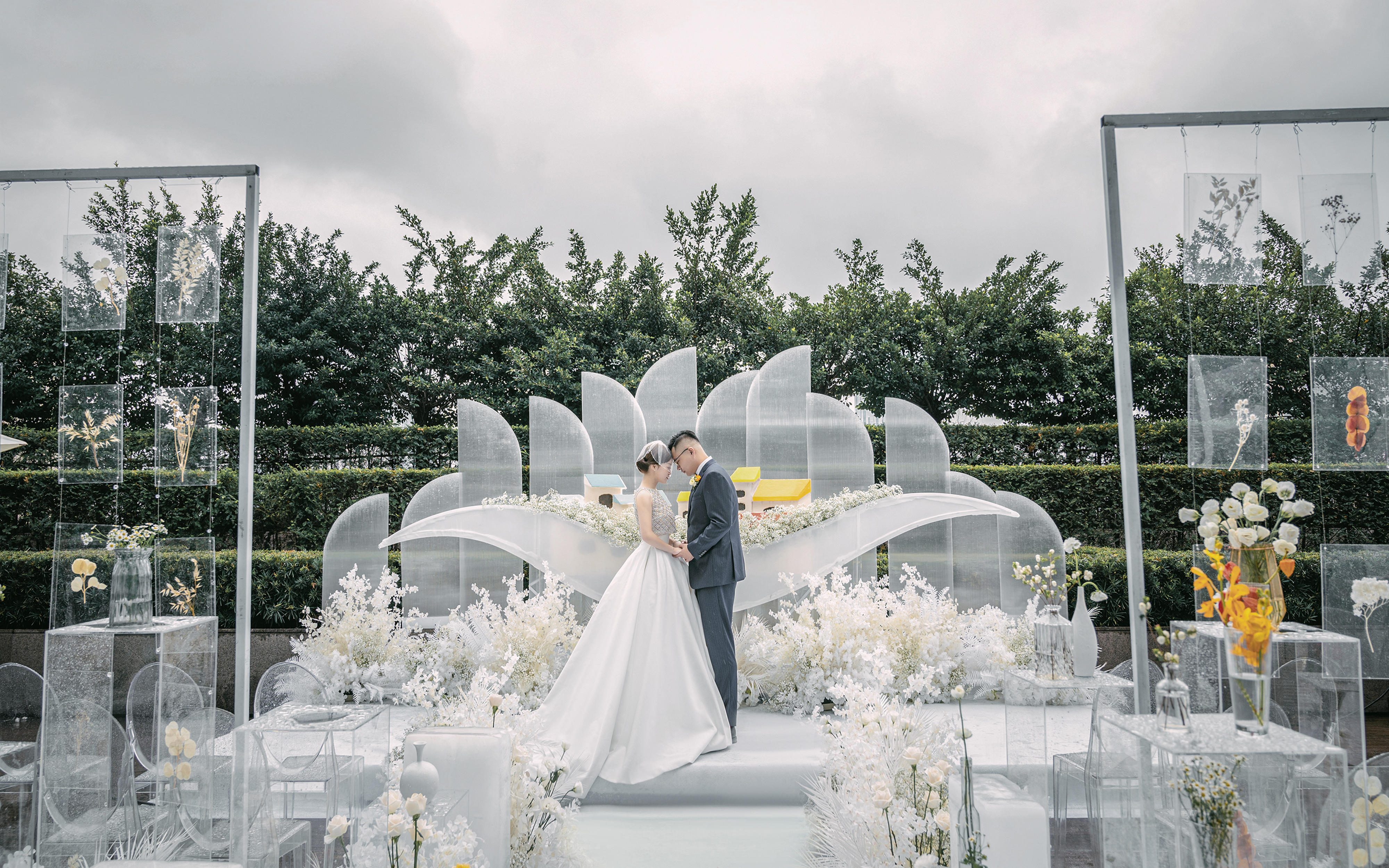 小众户外婚礼|灵感乐高主题＜天空之城＞