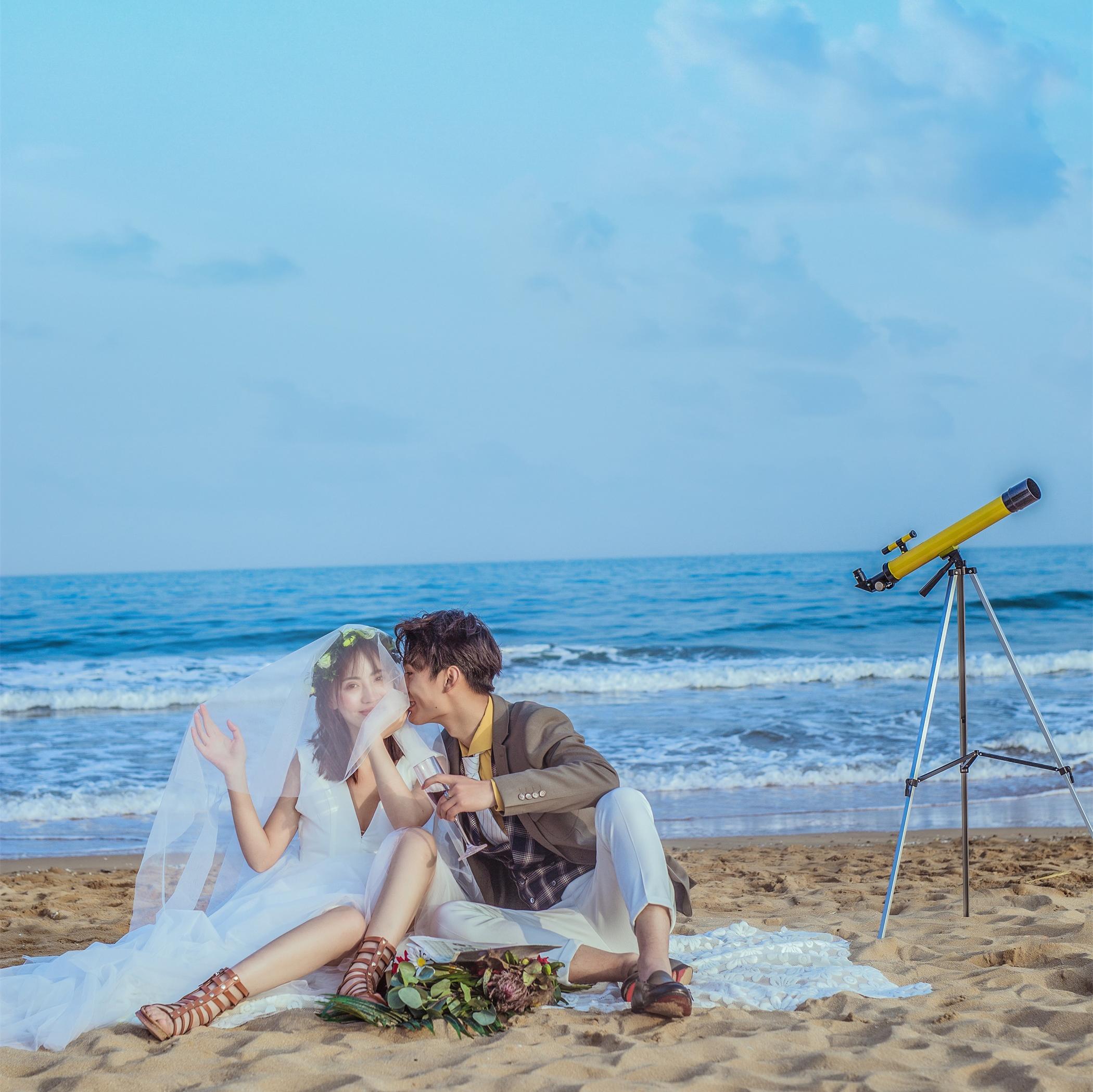 五星级酒店+最美海岛+微电影双机位+定制婚纱