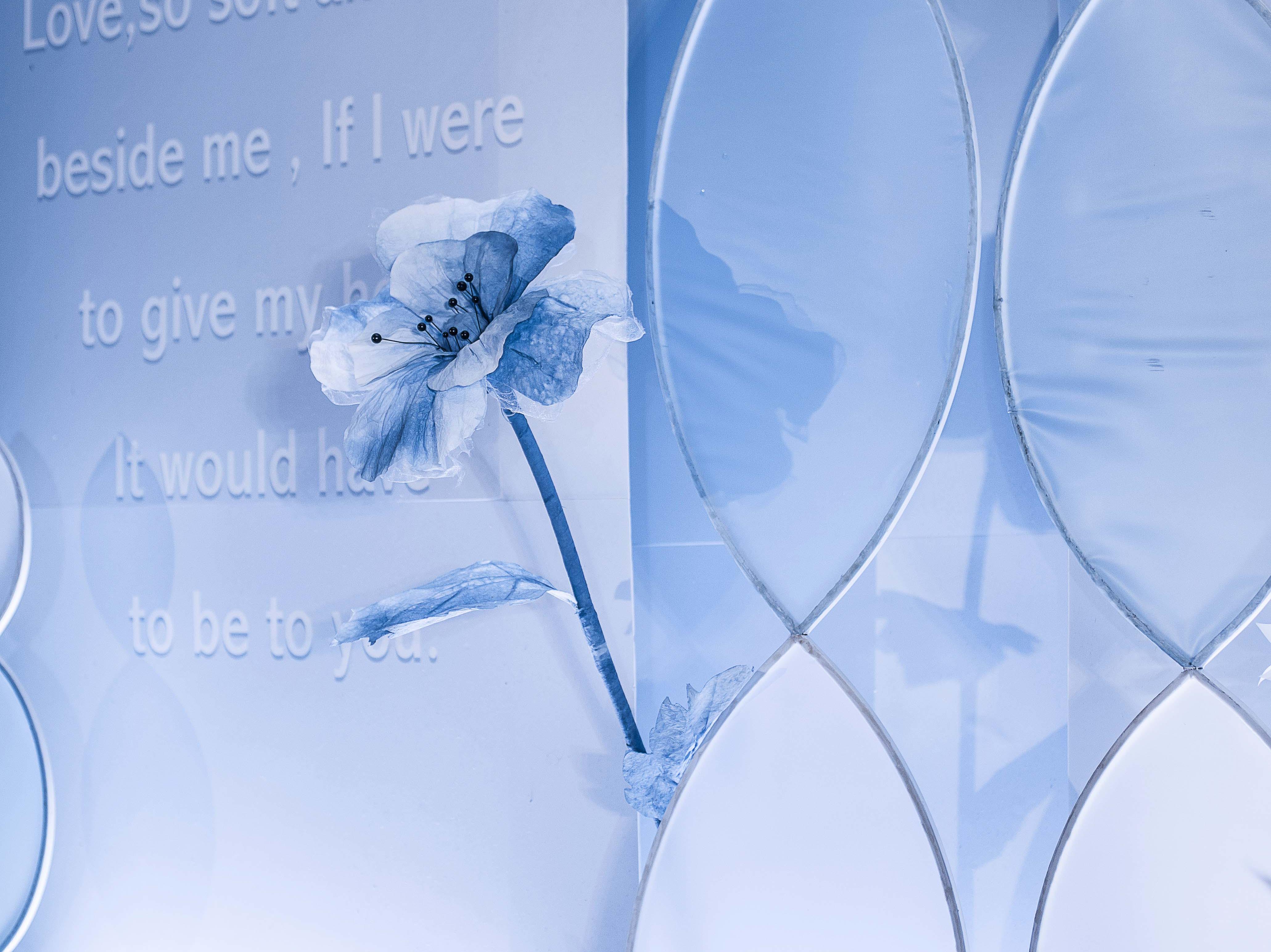 忆婚礼 | 心底的清澈--质感蓝白婚礼