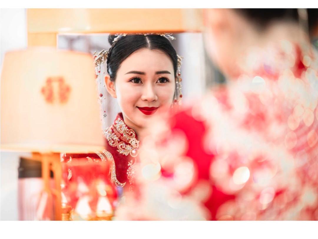 新娘妆面效果图新娘试妆效果图