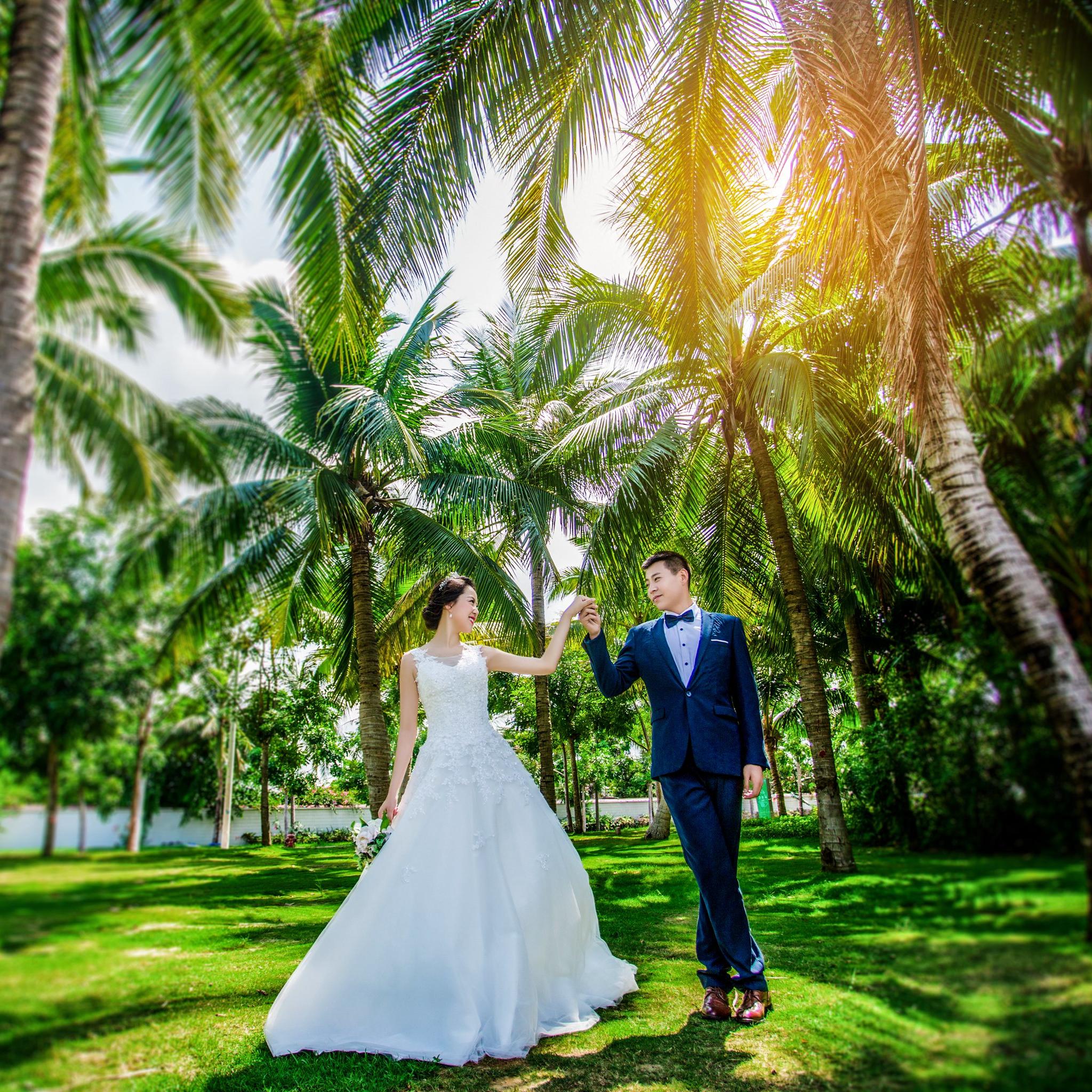 三亚旅拍今生有约婚纱照接机包住宿