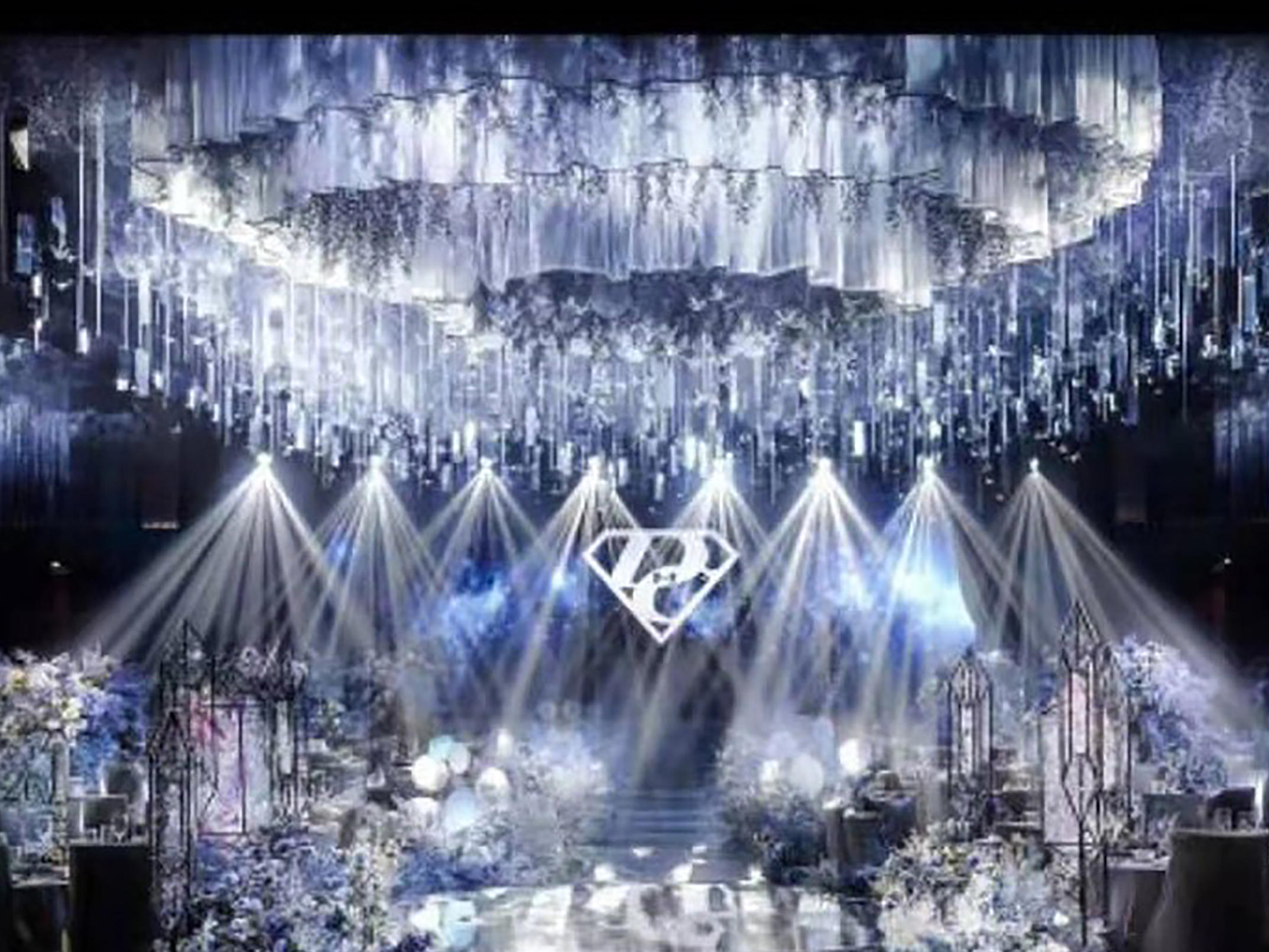 【THEONE壹.婚礼私人定制】蓝色星空