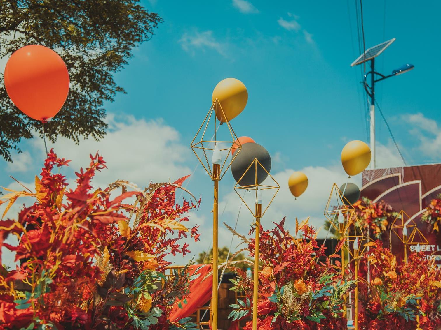 特价农村现代红色主题婚礼策划