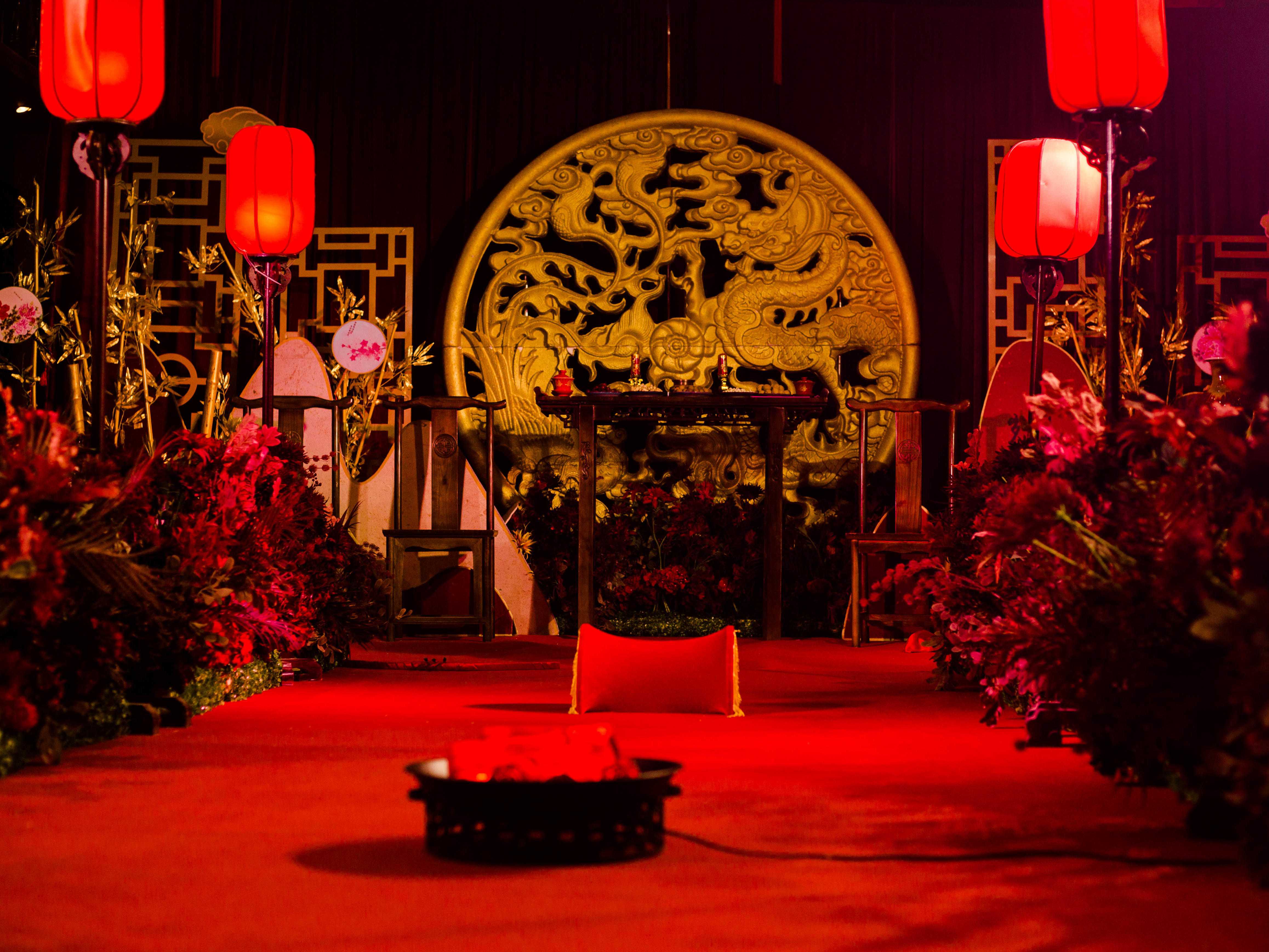 【艺空间婚礼】纯中式婚礼灯火阑珊龙凤祥和《红愿》