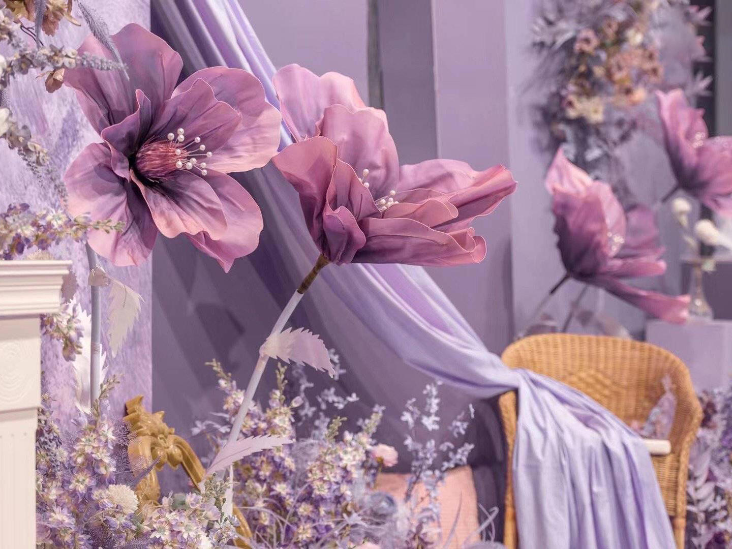 【十里岚山婚礼】紫色睡莲婚礼