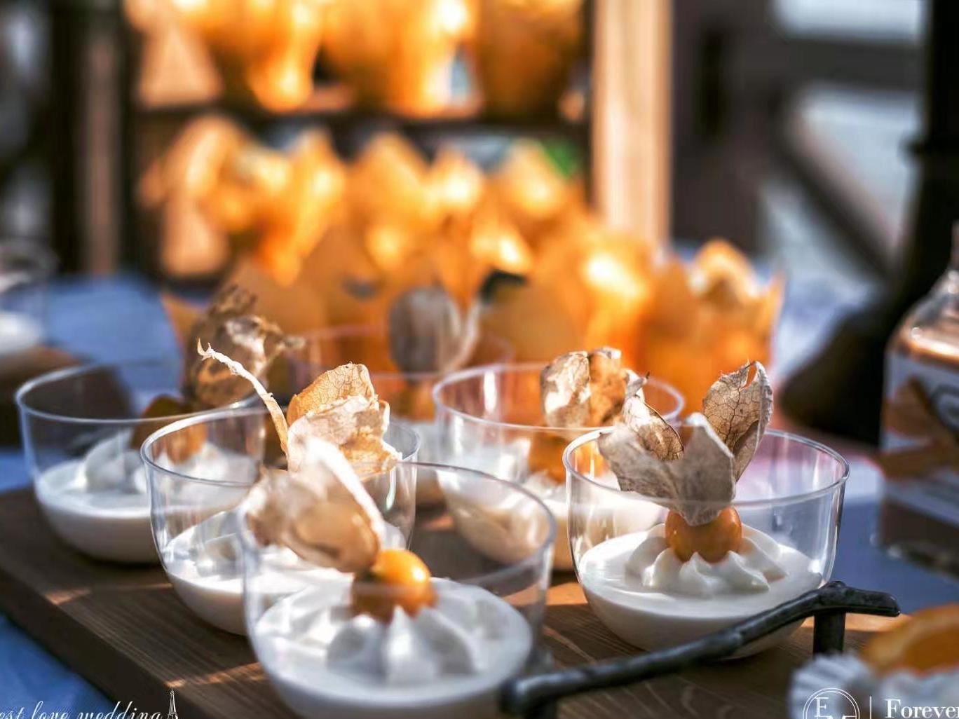 户外婚礼橙色婚礼简约婚礼