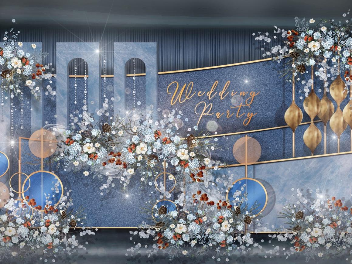 【美慕MEMO婚礼】《蓝色挚爱》主题婚礼