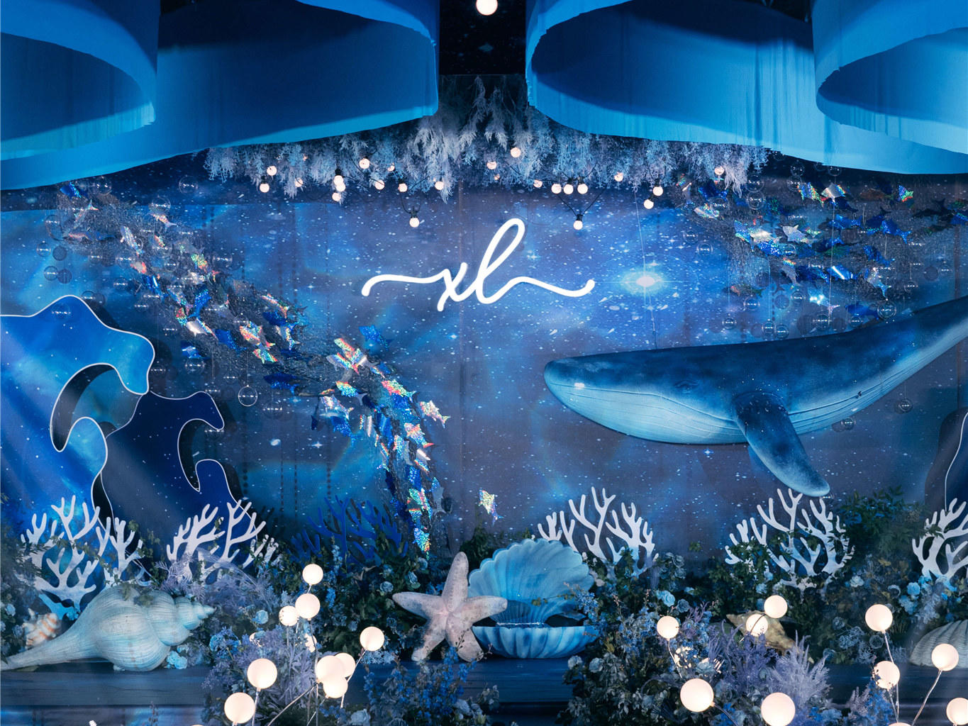 千寻婚礼【笙·歌】蓝色海洋系高端婚礼