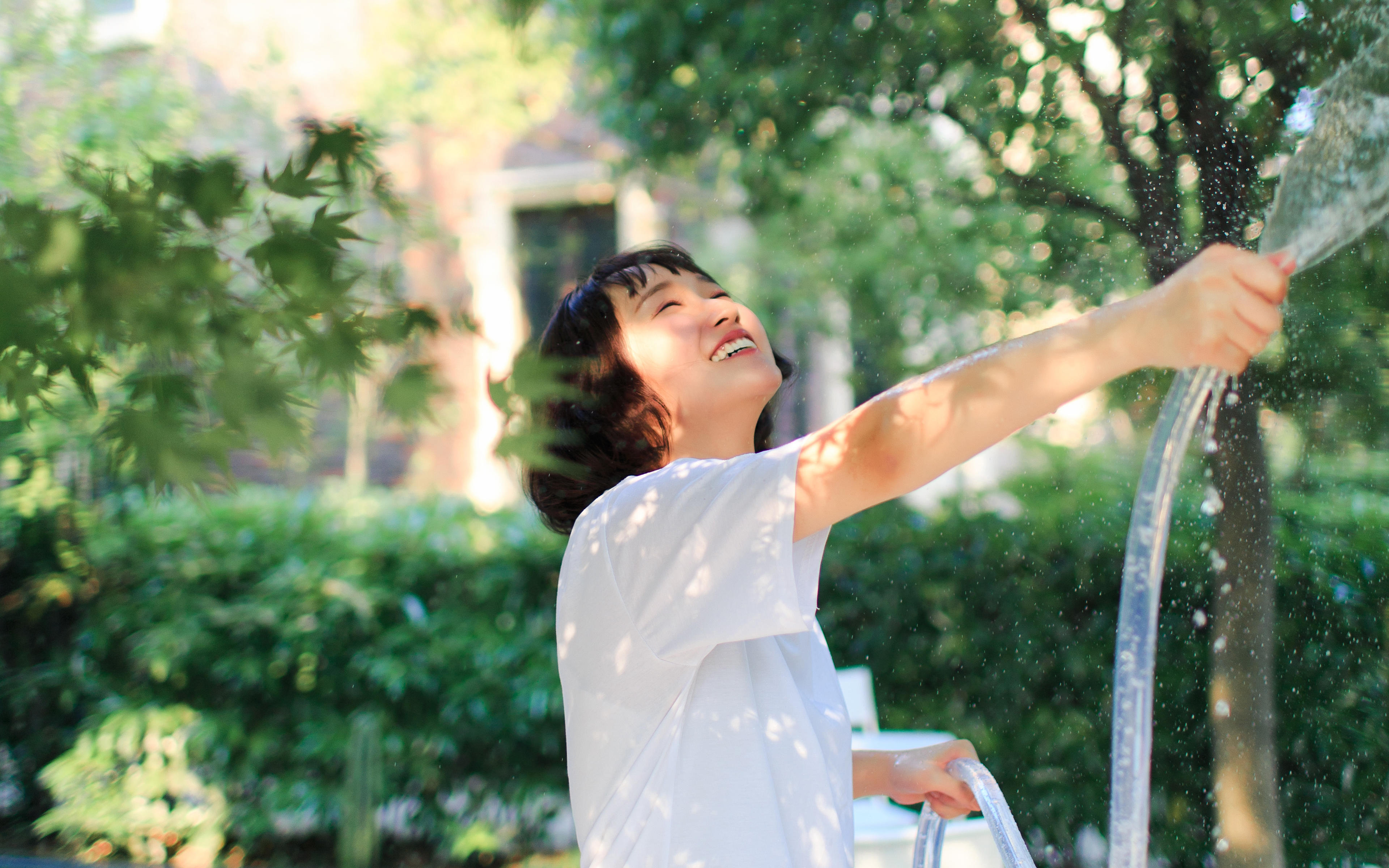 【当季限定】夏日清新庭院日系杂志风写真