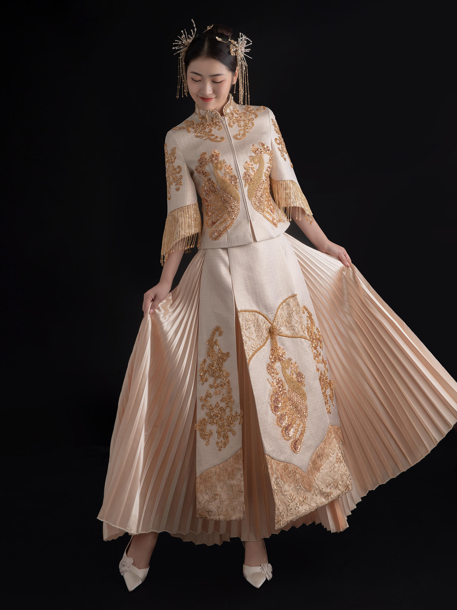 人气推荐|奢华齐地婚纱套餐