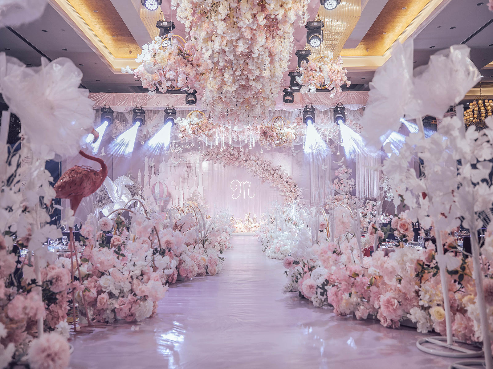 『玫木源』粉色系婚礼《筑一座城》城堡婚礼