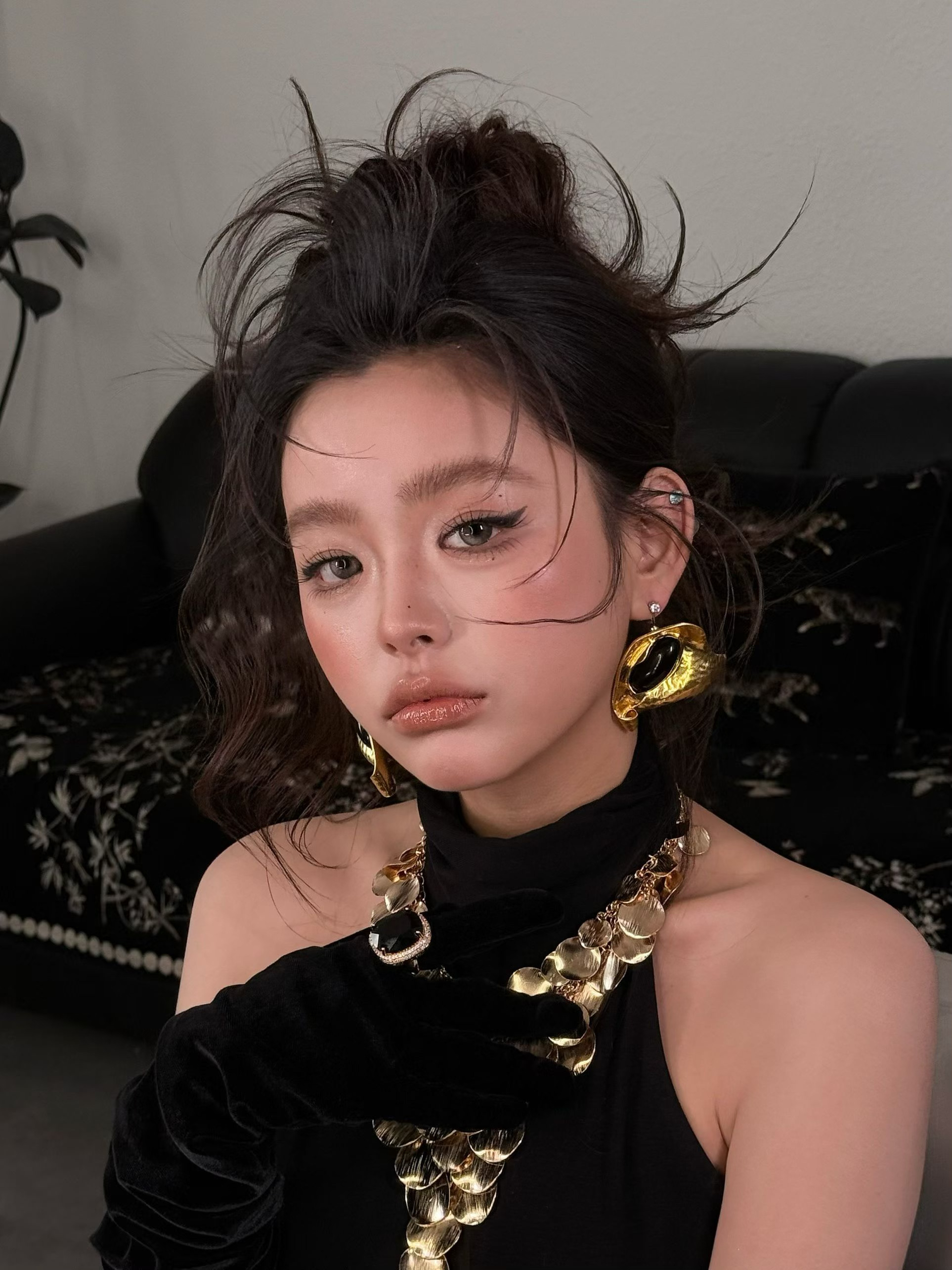 小众千金风晚宴造型