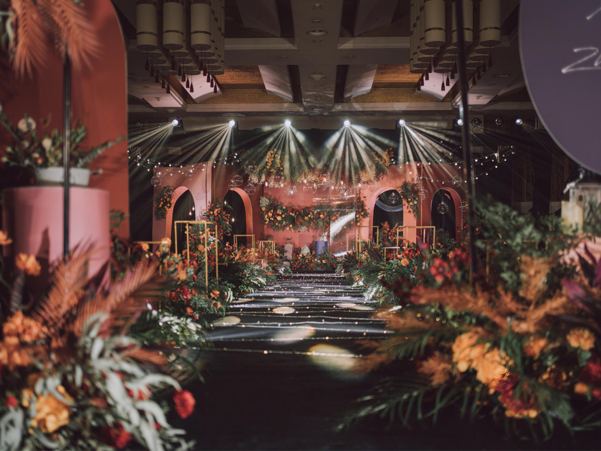 【双喜婚礼】淡雅梦幻焦糖色婚礼