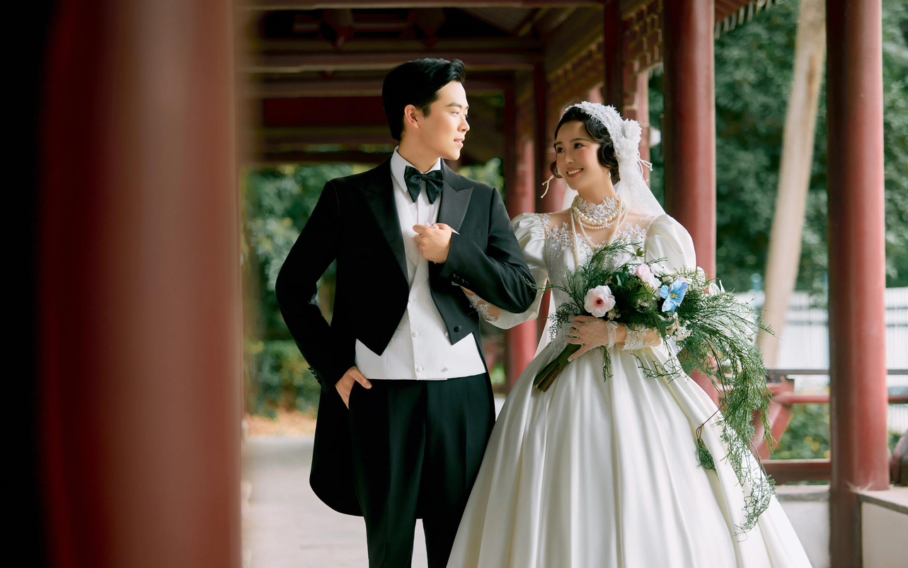 园林系列客片欣赏！重庆婚纱照推荐商家