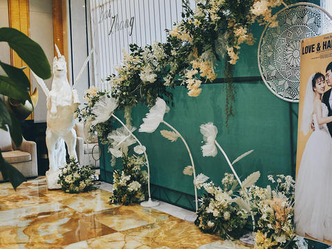 「梵盛婚礼」小预算高品质白绿套系#含婚礼人员