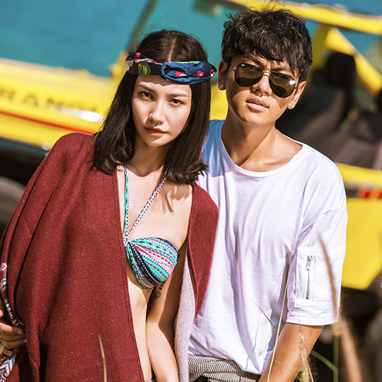 百花時(shí)尚婚紗攝影【全球旅拍】底片全送+住宿